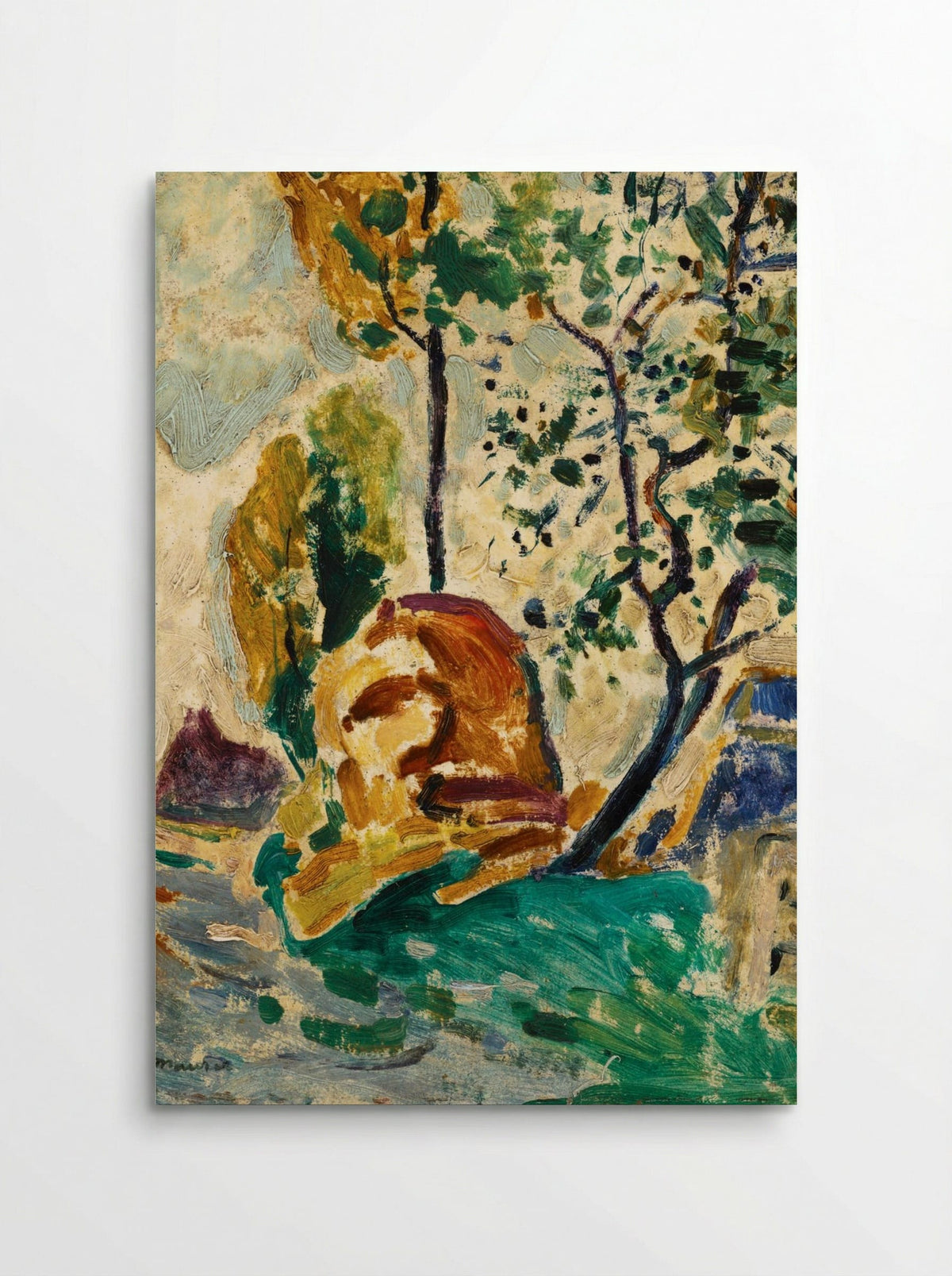 Tree and Rock - Alfred Henry Maurer - Poster