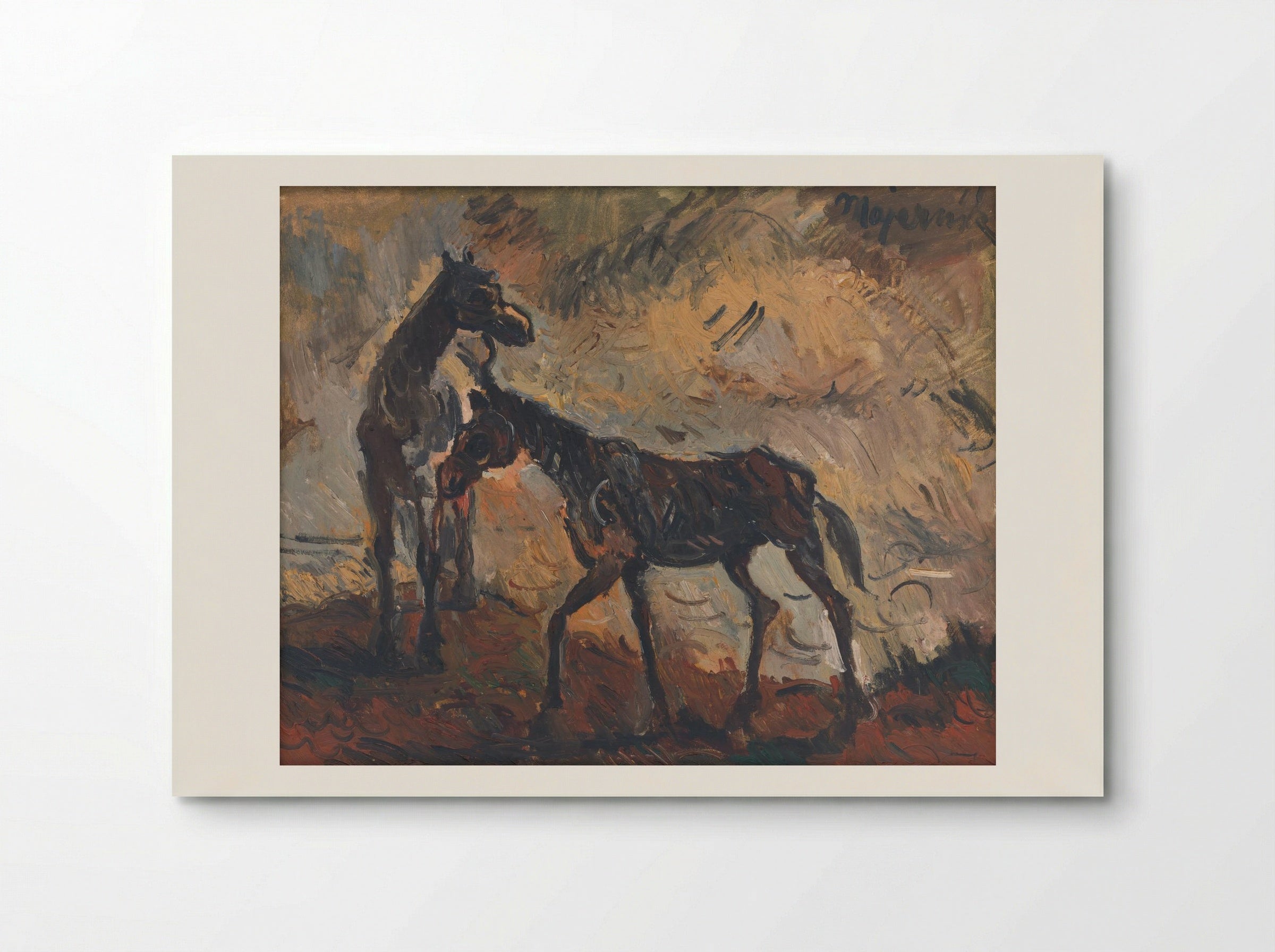 Runaway Horses - Cyprián Majerník - Poster