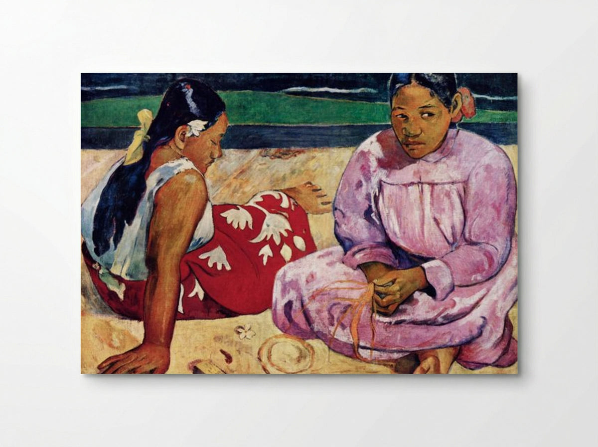 Tahitian Women on the Beach - Paul Gauguin - Poster