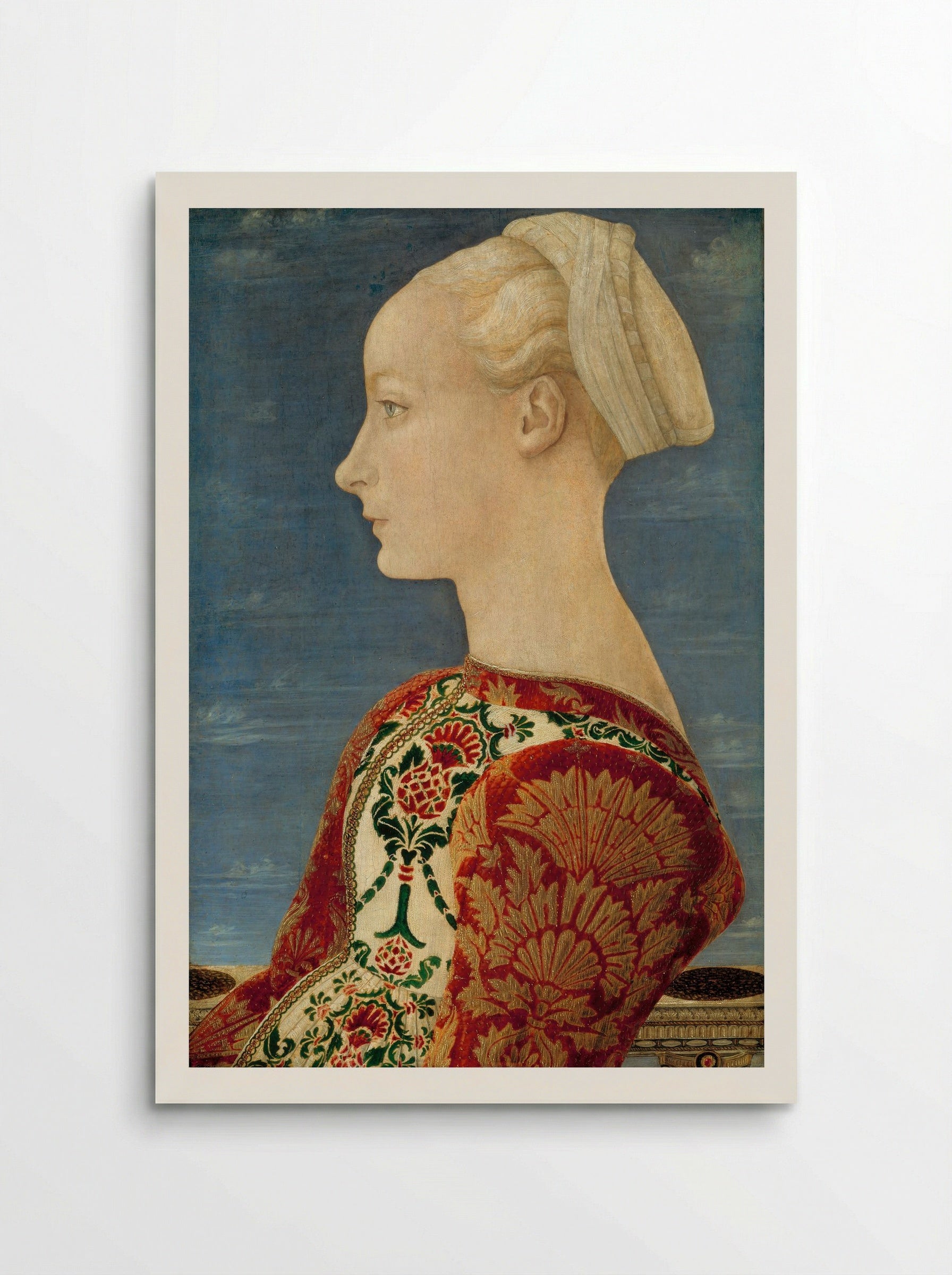 Profile Portrait of a Young Lady - Piero del Pollaiuolo - Poster