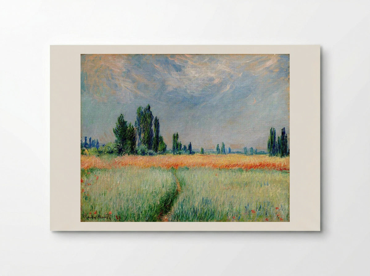 The Wheat Field - Claude Monet - Poster