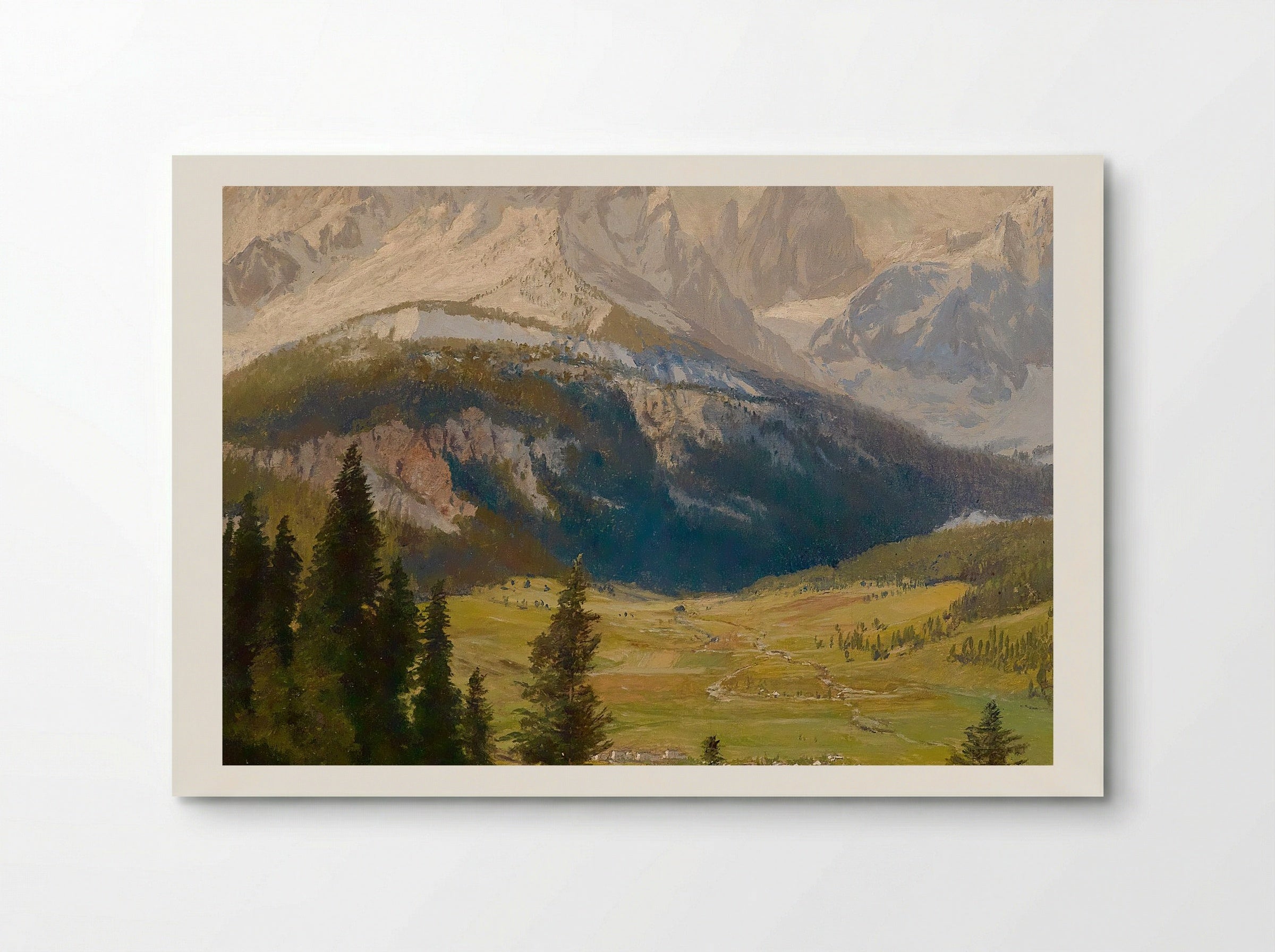 Sexten Village, Sexten Sundial, Sexten Dolomites, and the Fischleital Valley - Karl Köck - Poster