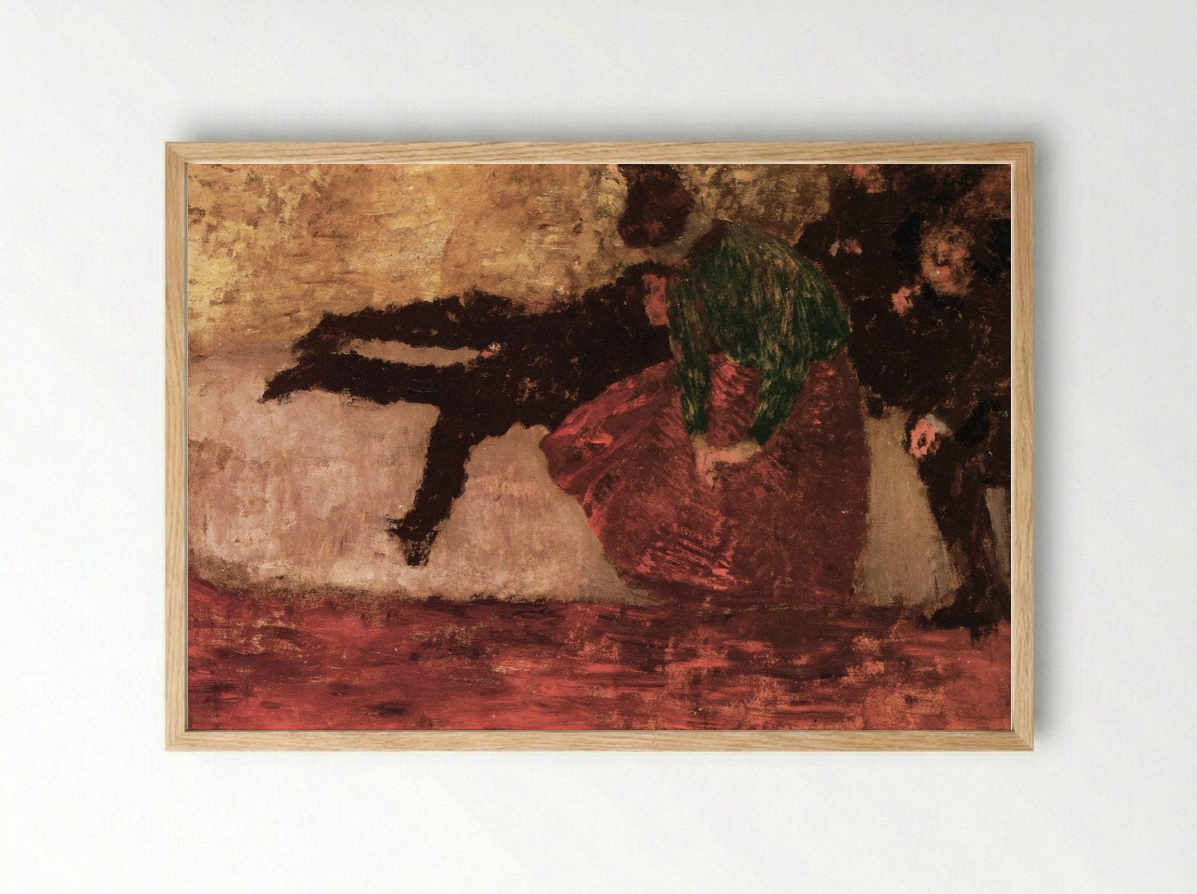 After the Ball - Édouard Vuillard - Framed Print Wood
