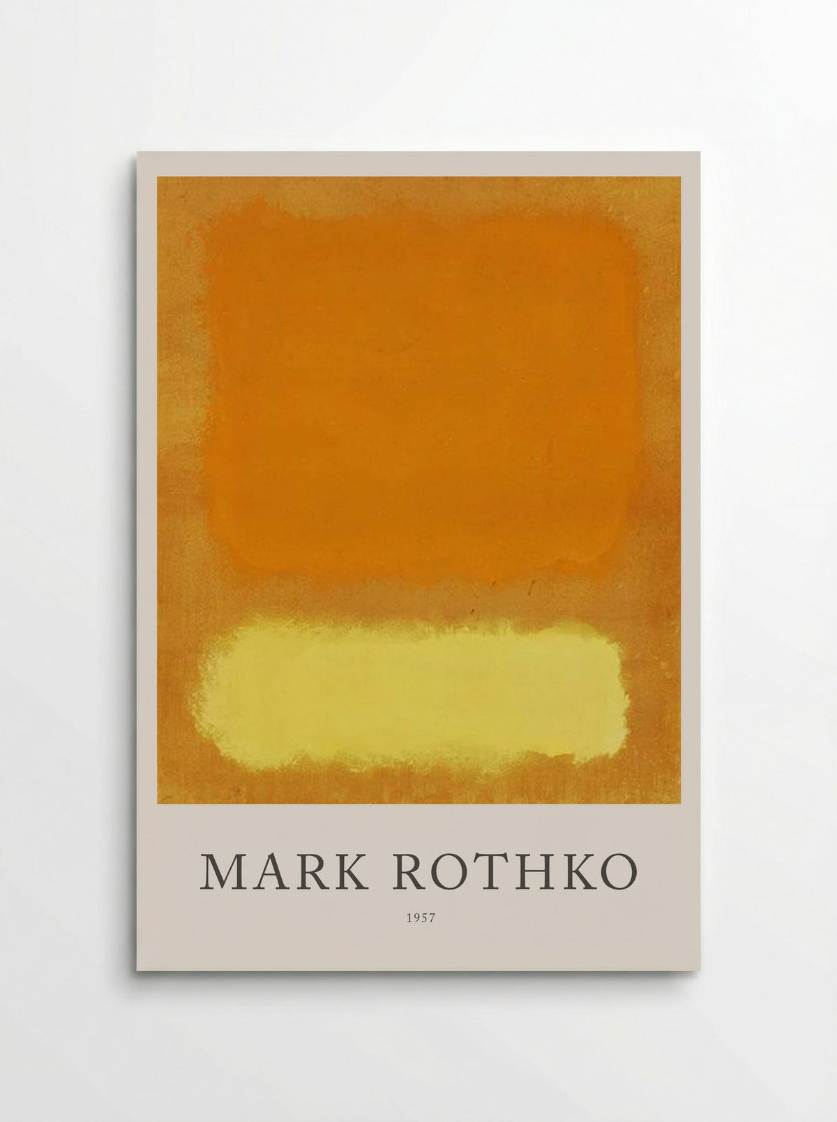 Untitled (Orange and Yellow) - Mark Rothko - Poster