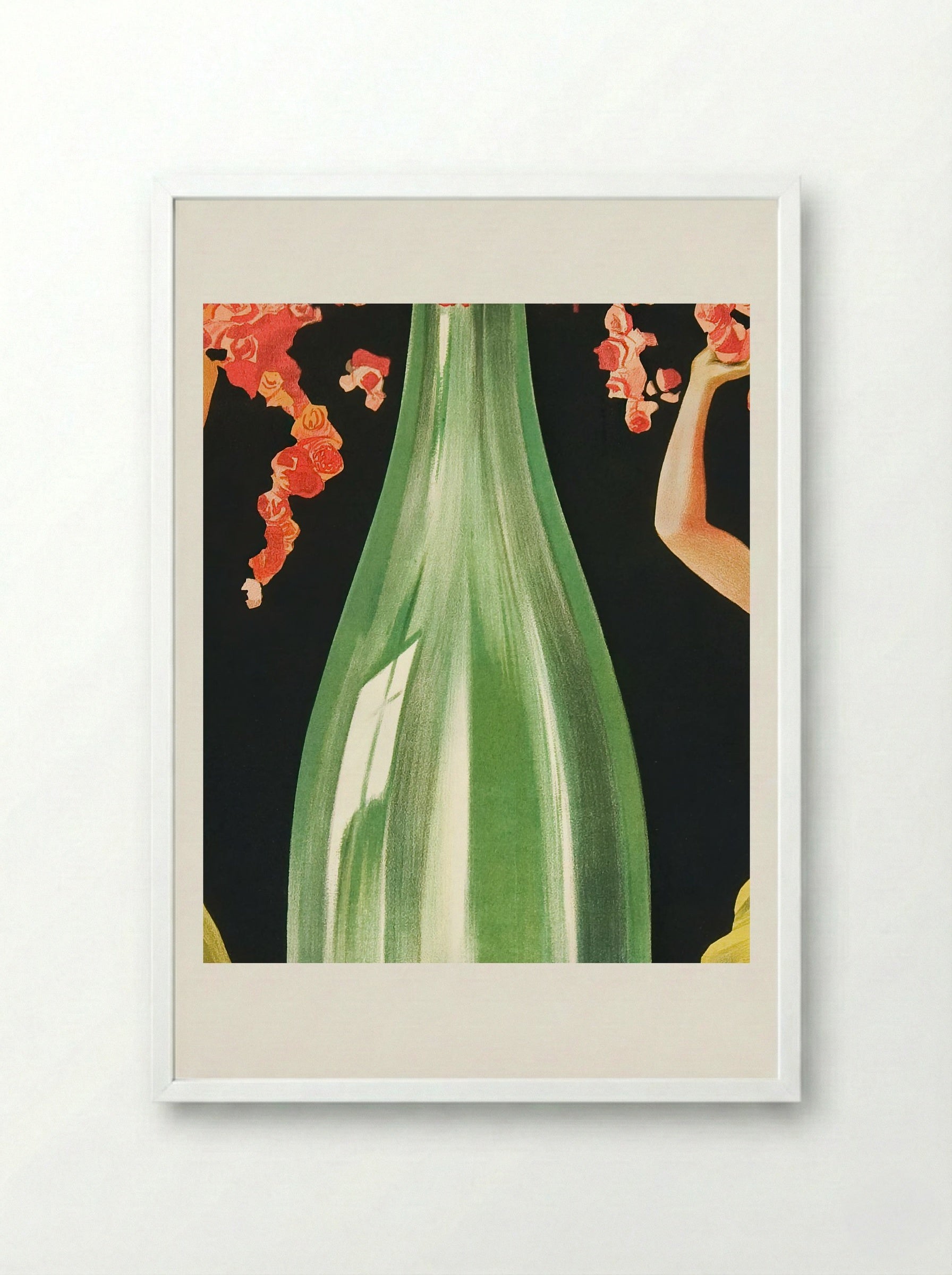 Drink Evian-Cachat - Leonetto Cappiello - Framed Print White