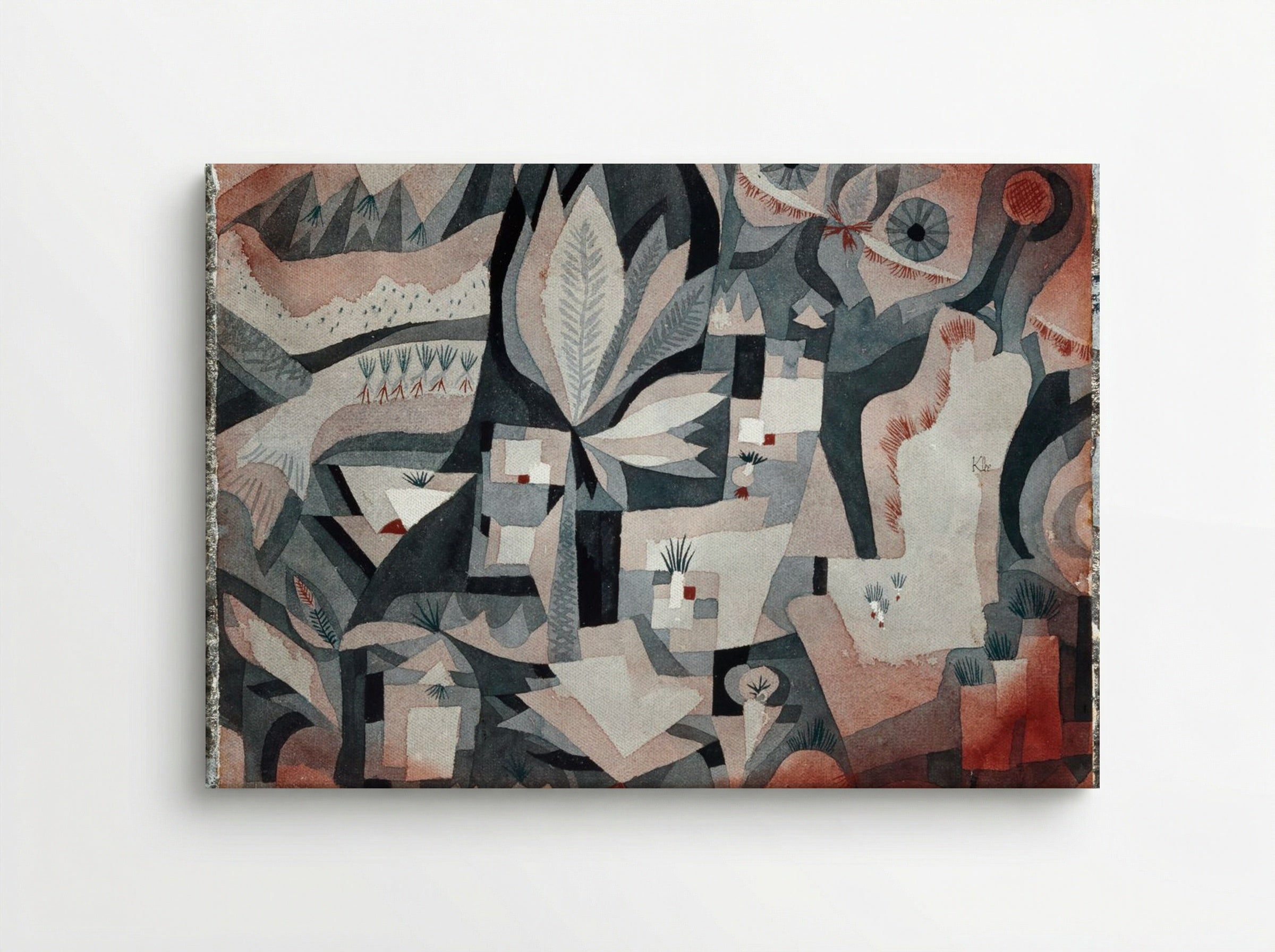 Dry Cooler Garden - Paul Klee - Canvas