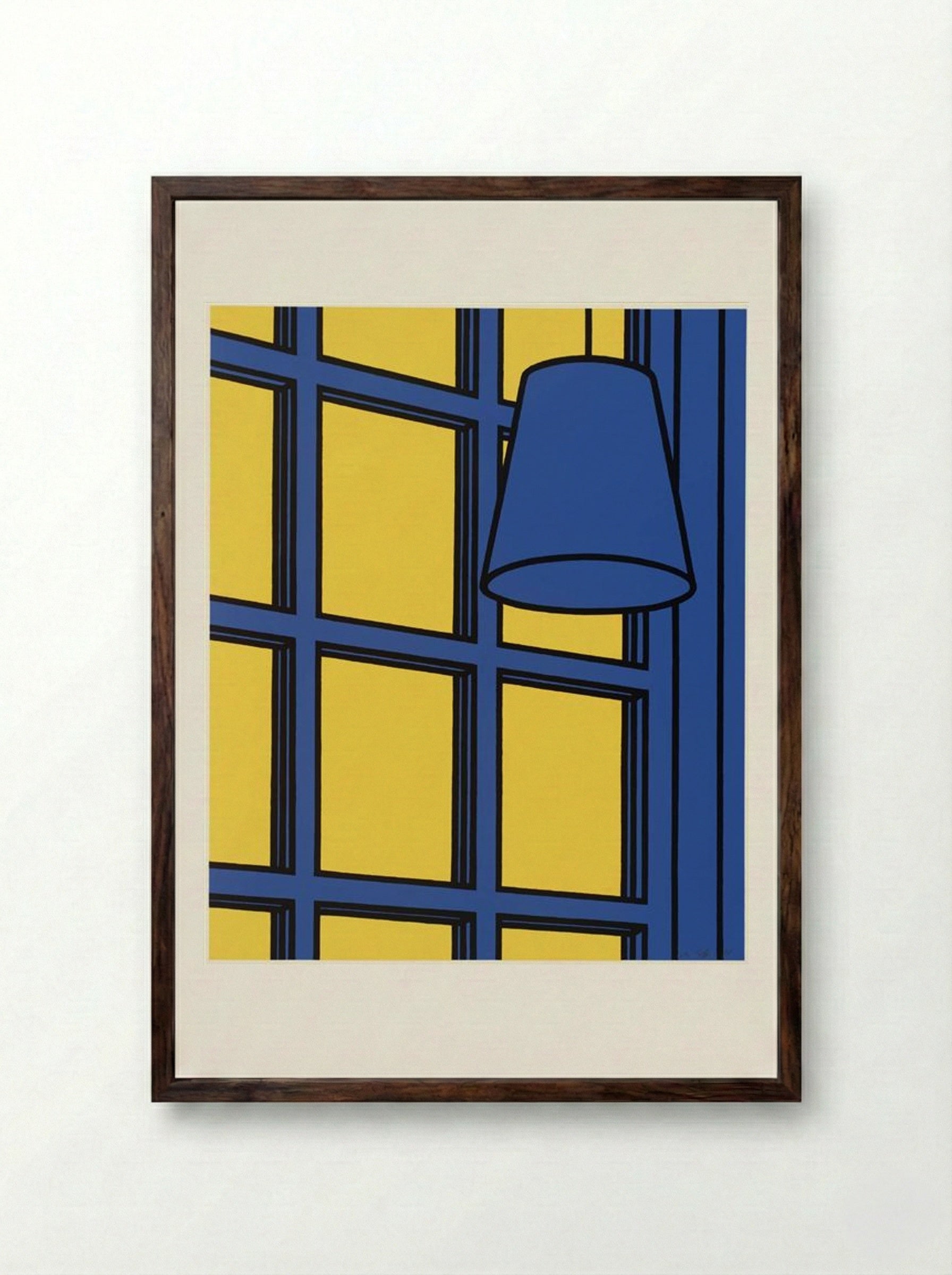 Interior: Noon - Patrick Caulfield - Framed Print Dark Wood