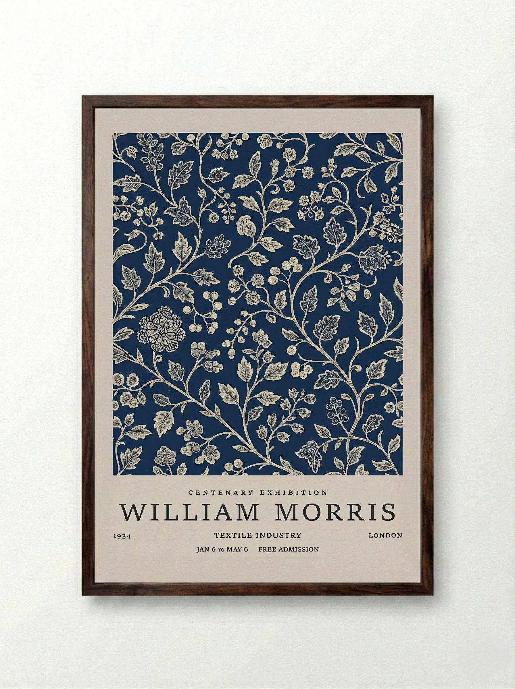 Botanical Vine Tapestry - William Morris - Fine Art Print