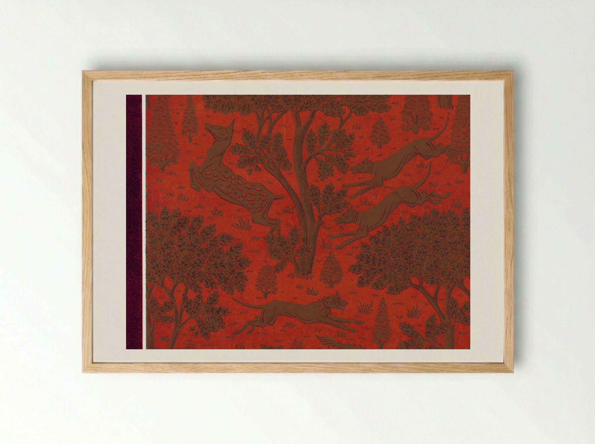 L'Animal dans la Décoration, Plate 36 - Maurice Pillard Verneuil - Framed Print Wood