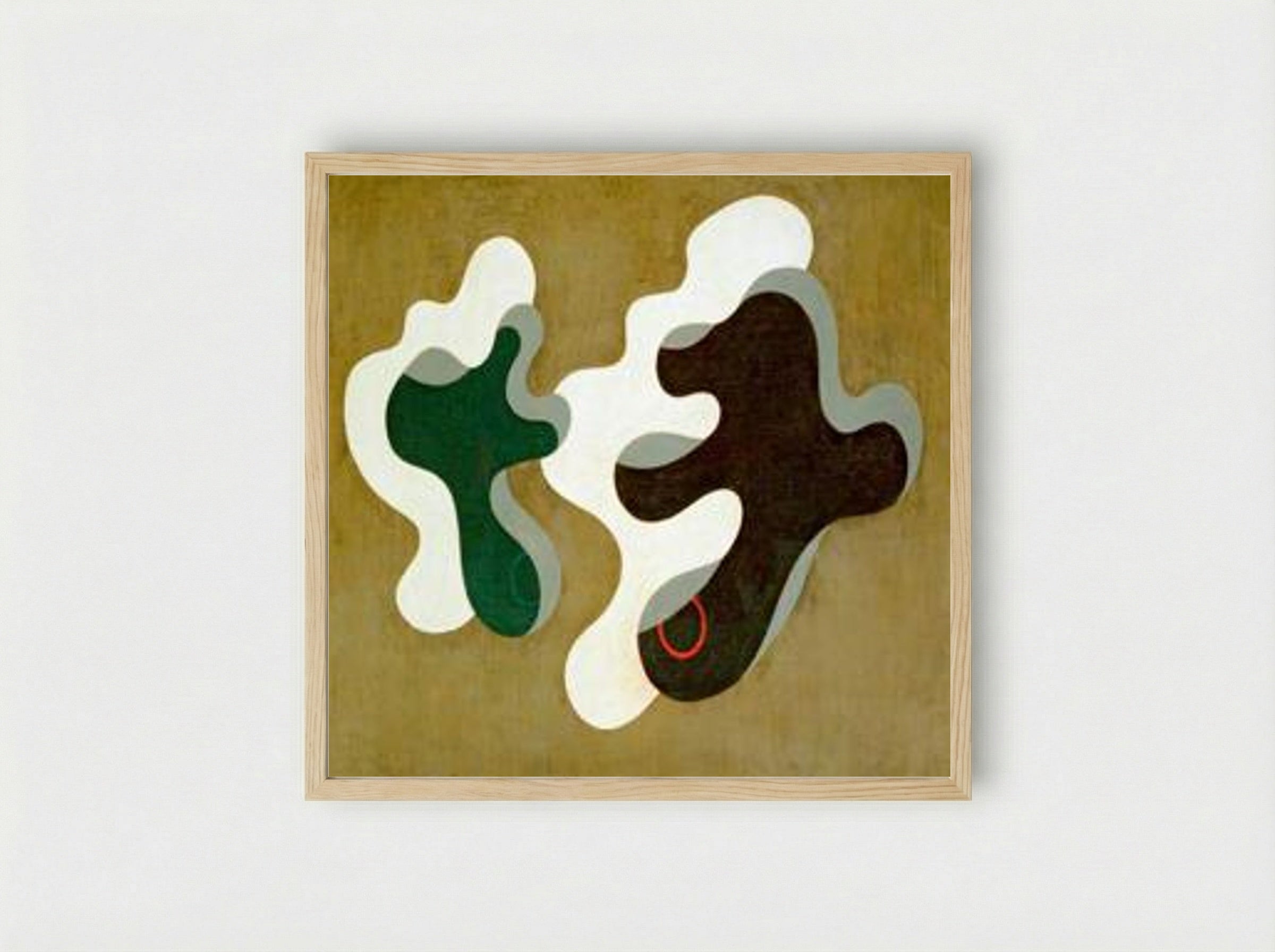 Dux et Comes IV - Edward Wadsworth - Framed Print Wood