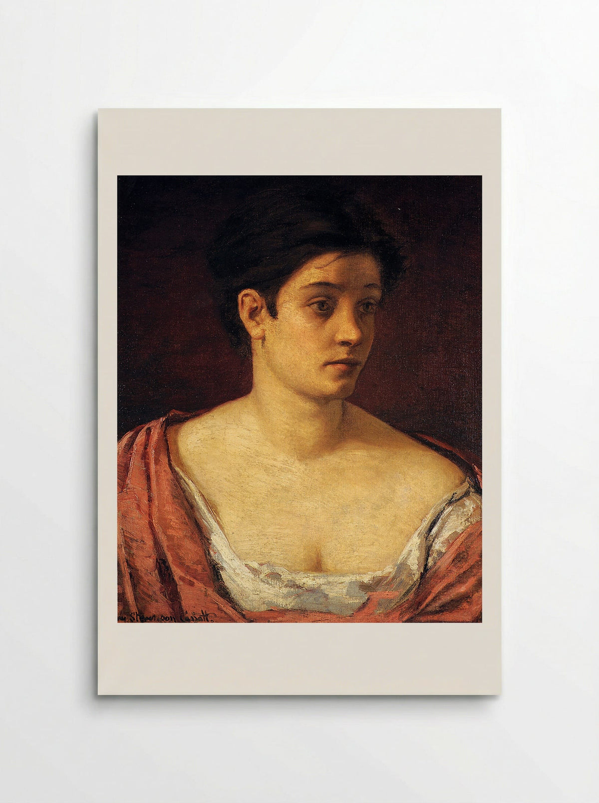Portrait of a Woman - Mary Stevenson Cassatt - Poster