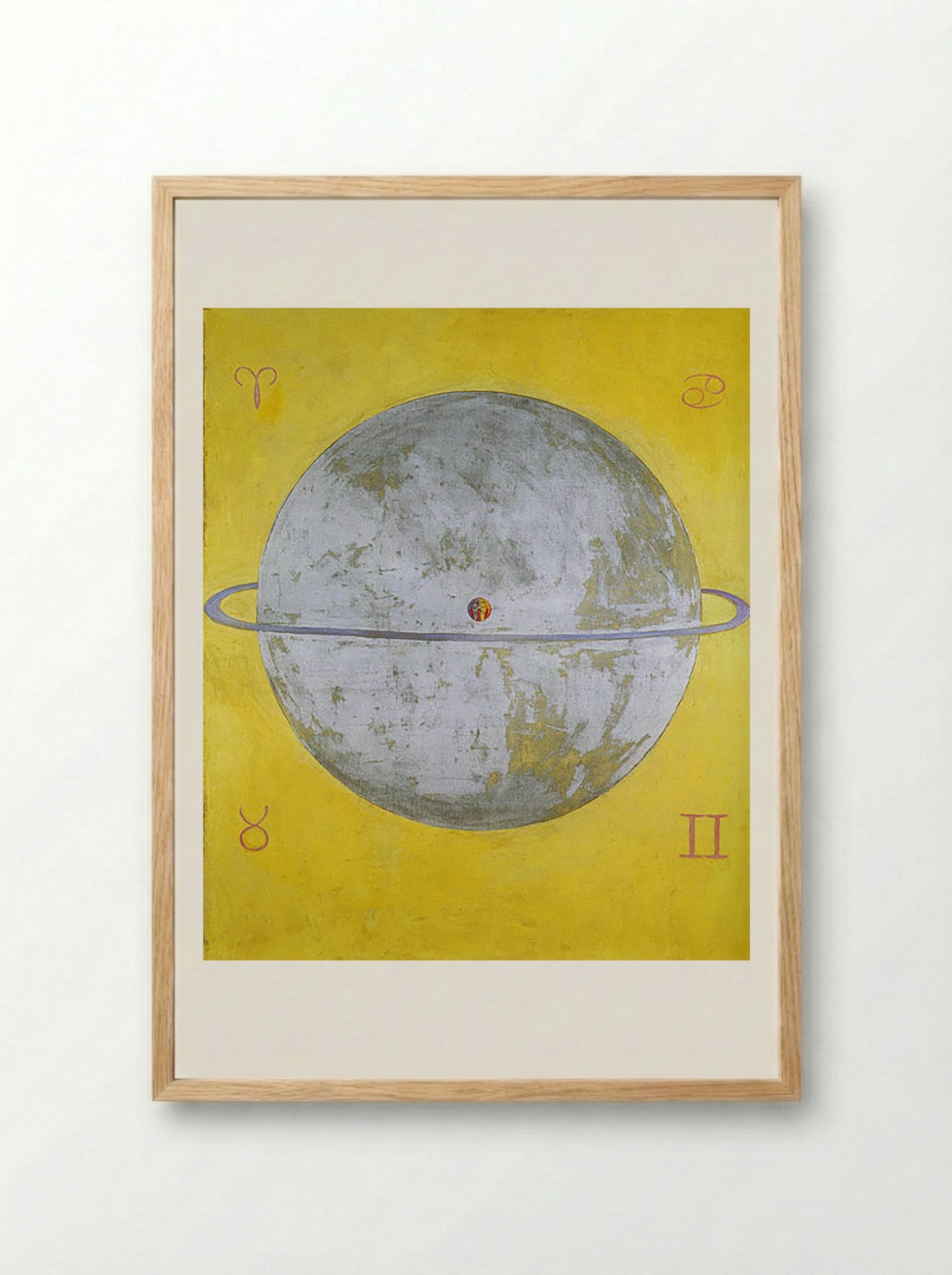 The Dove, No. 12 - Hilma af Klint - Framed Print Wood