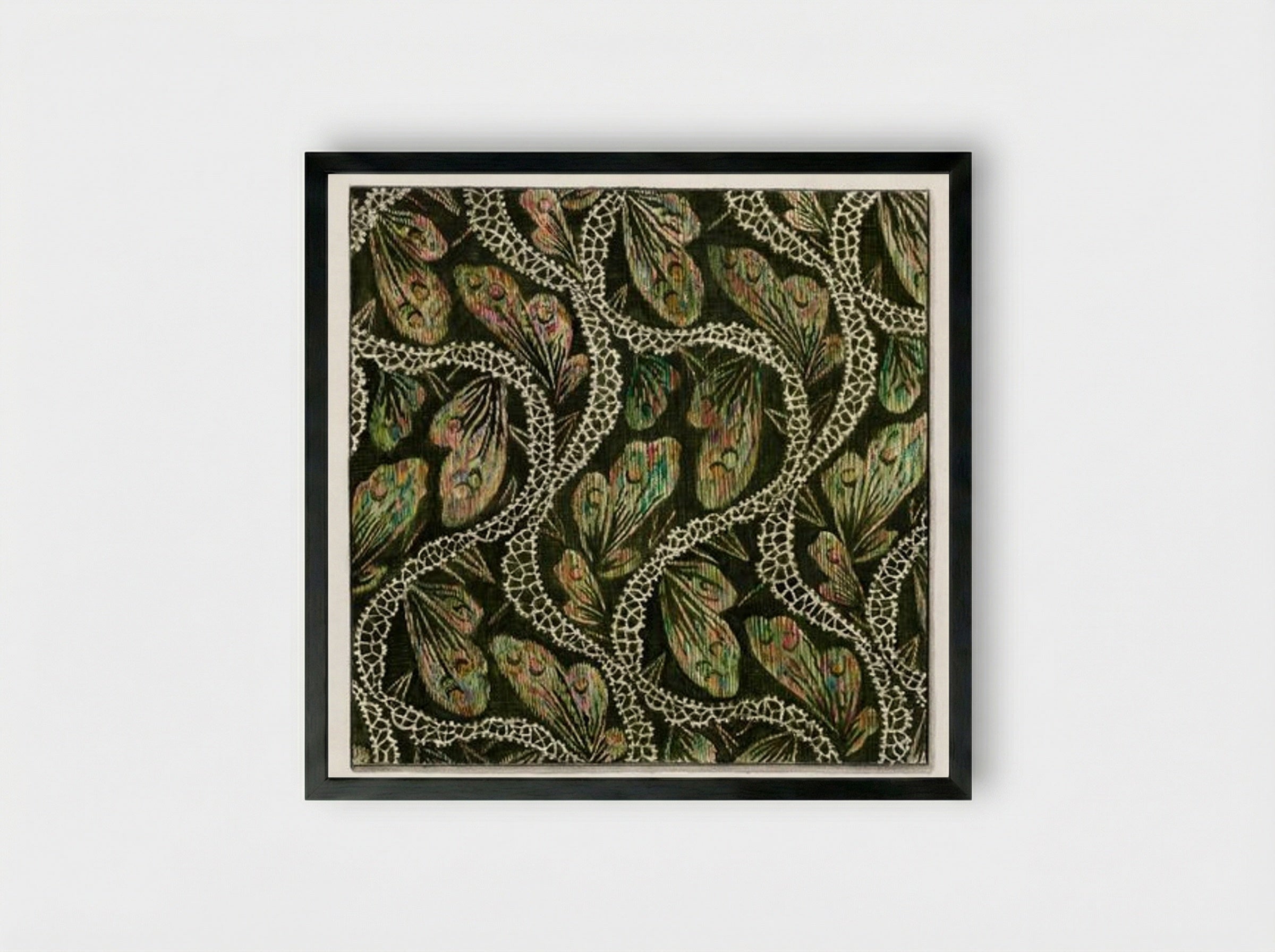 Material Used in Costume - Isabelle De Strange - Framed Print Black