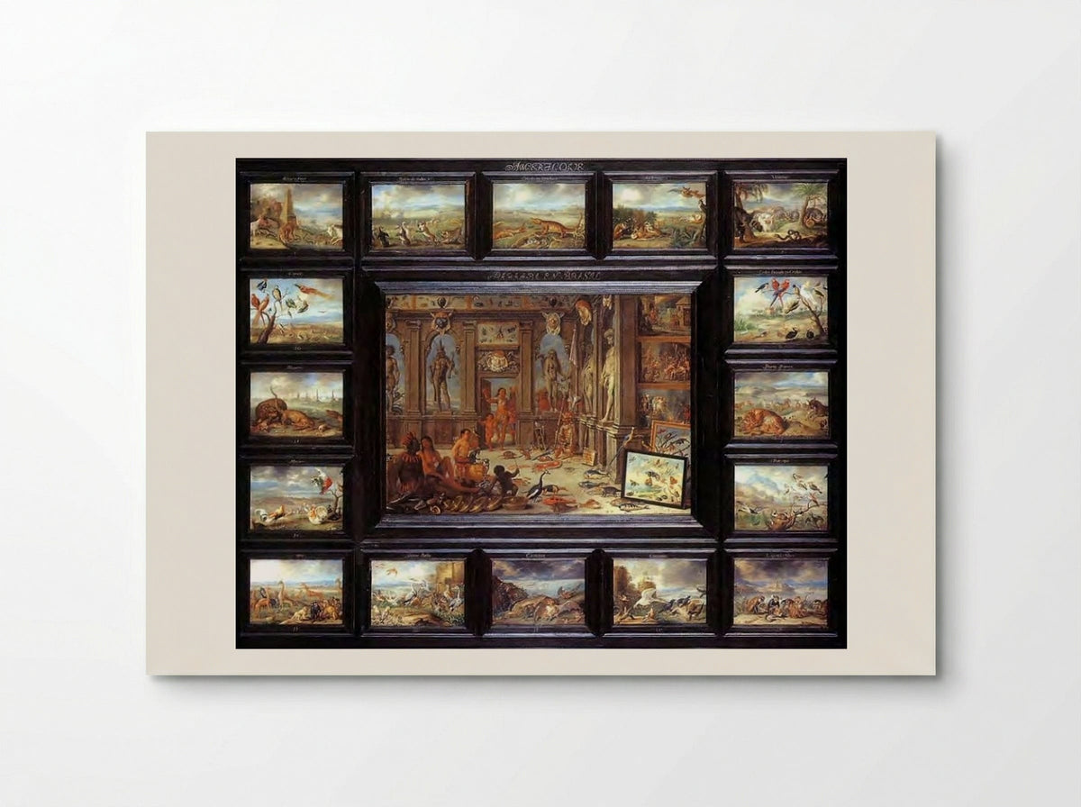 America - Jan van Kessel the Elder - Poster
