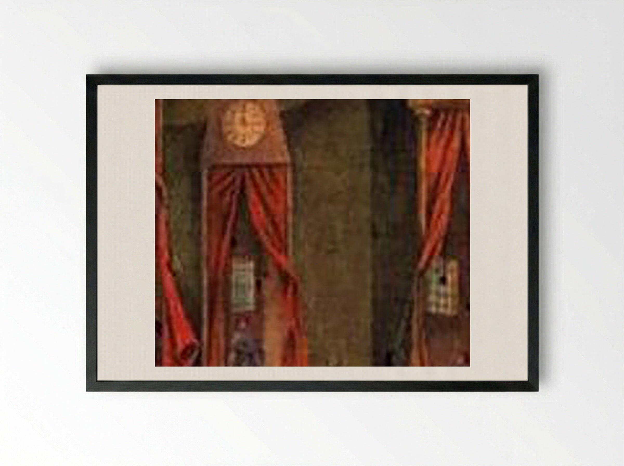 Revelation (The Watch) - Remedios Varo - Framed Print Black