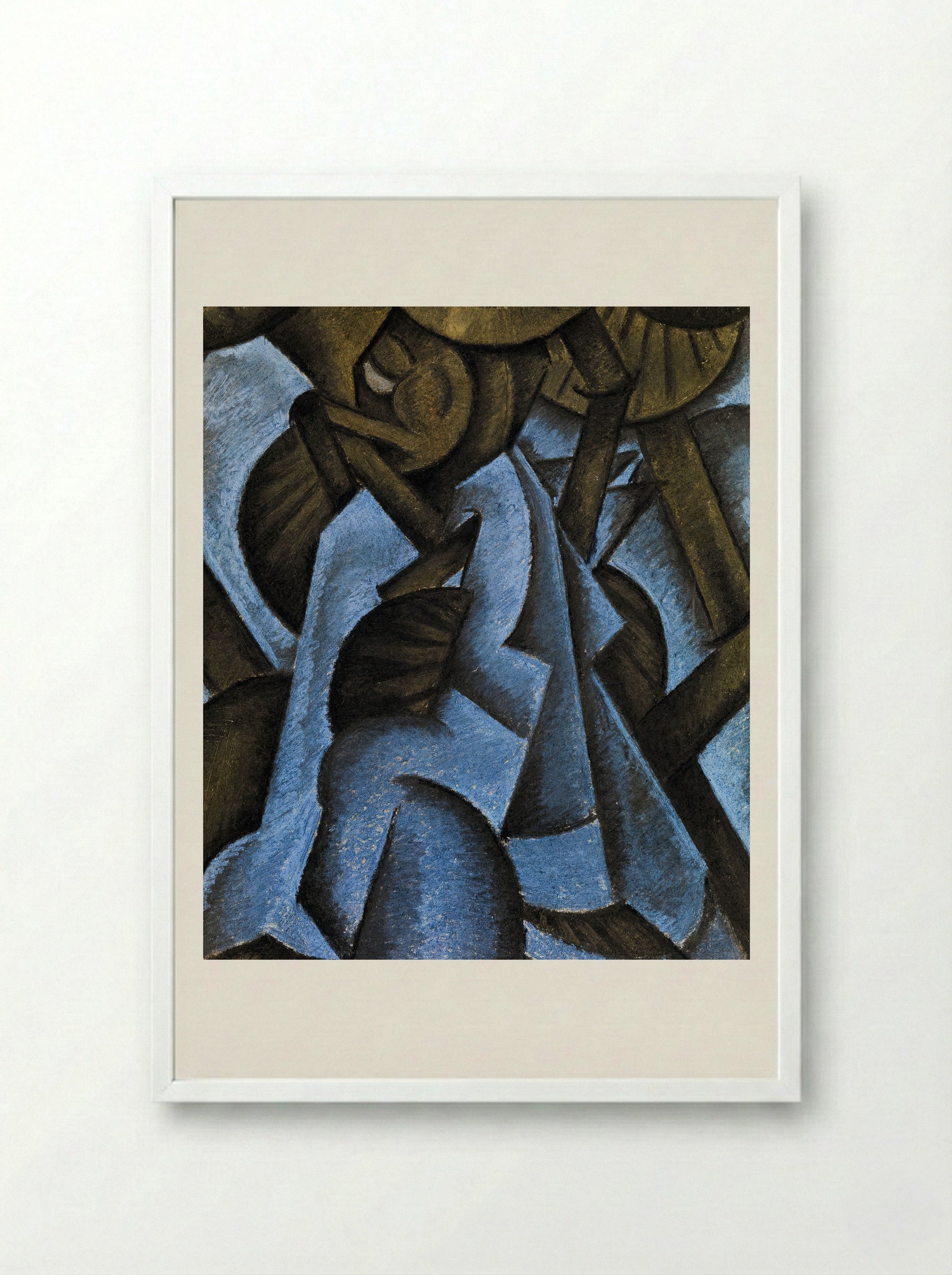 Pagan Philosophy - Arthur Dove - Framed Print White