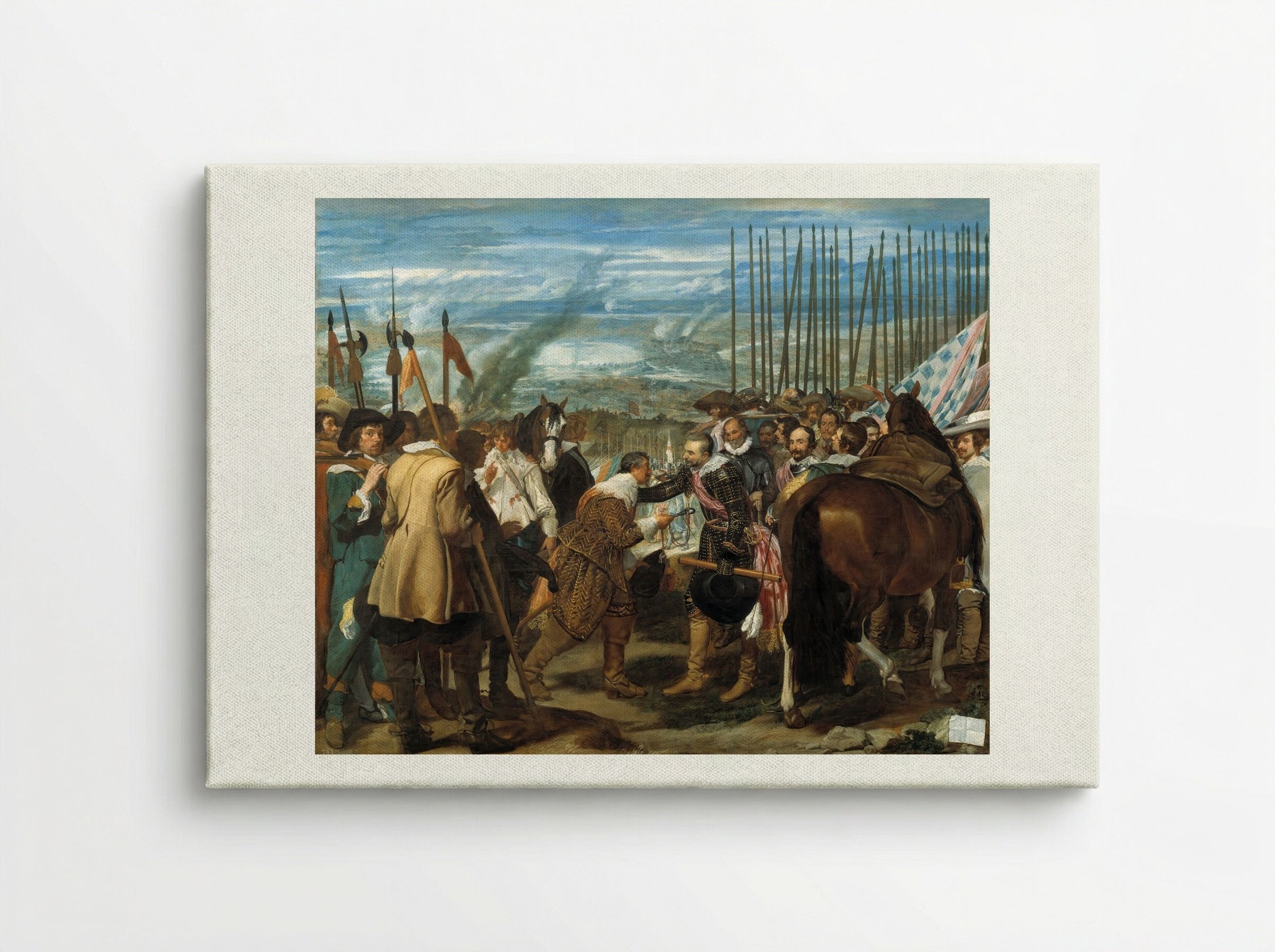 The Surrender of Breda - Diego Velázquez - Canvas