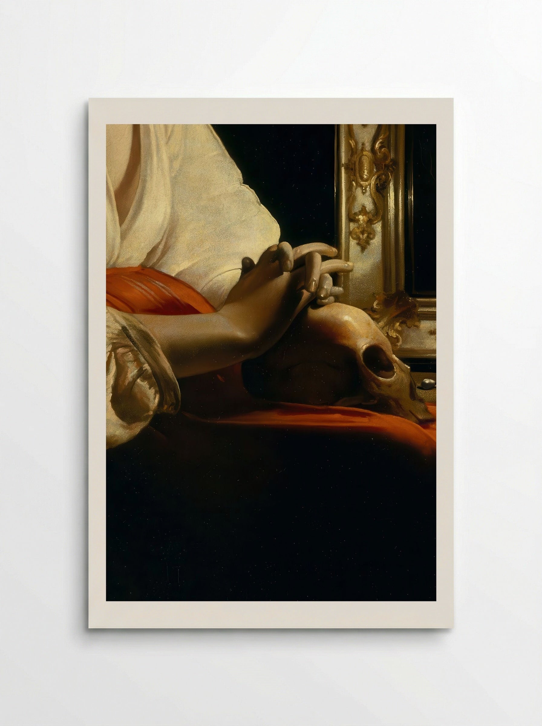 The Penitent Magdalen - Georges de La Tour - Poster