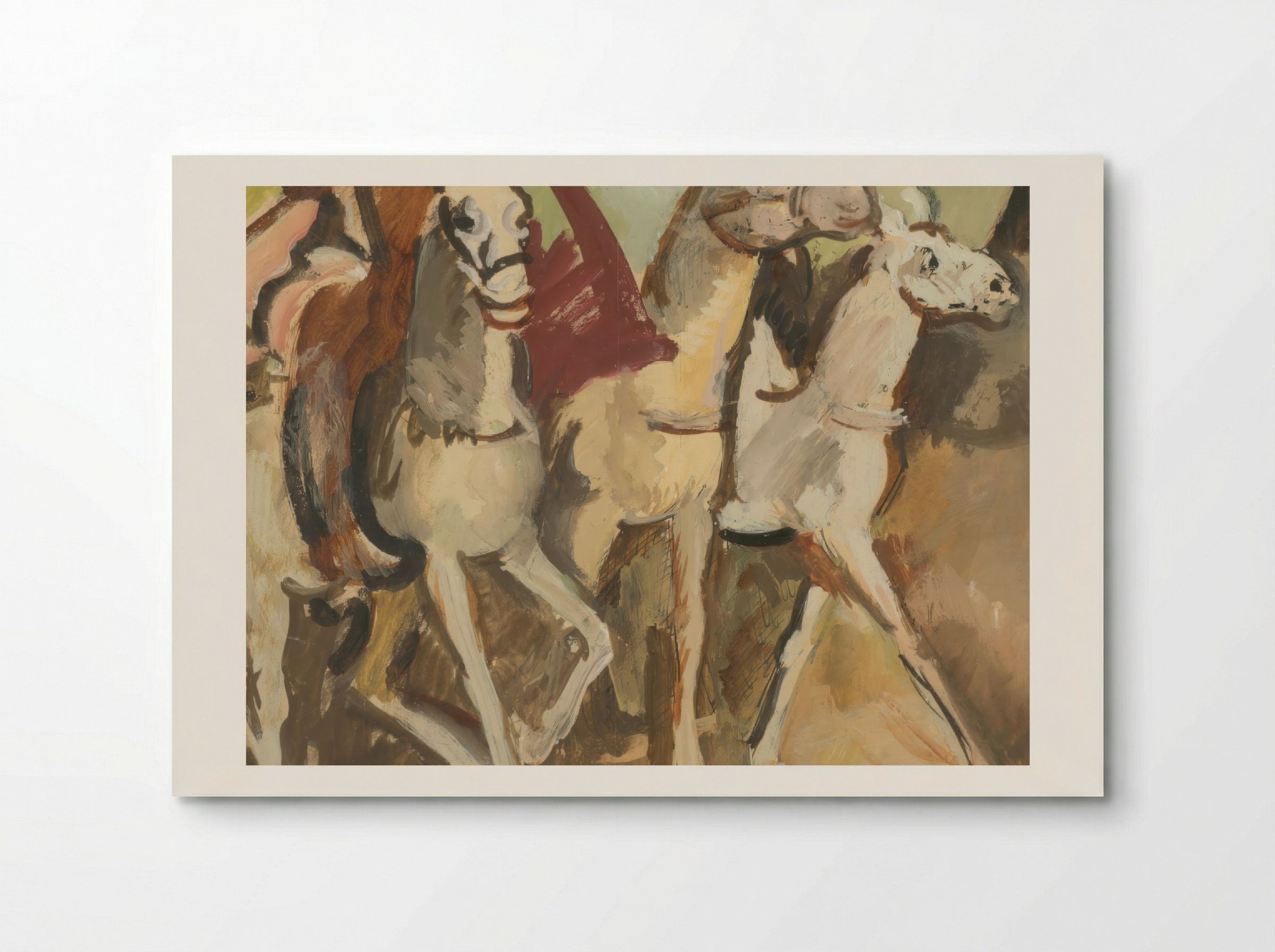 Horse Riders - Cyprián Majerník - Poster