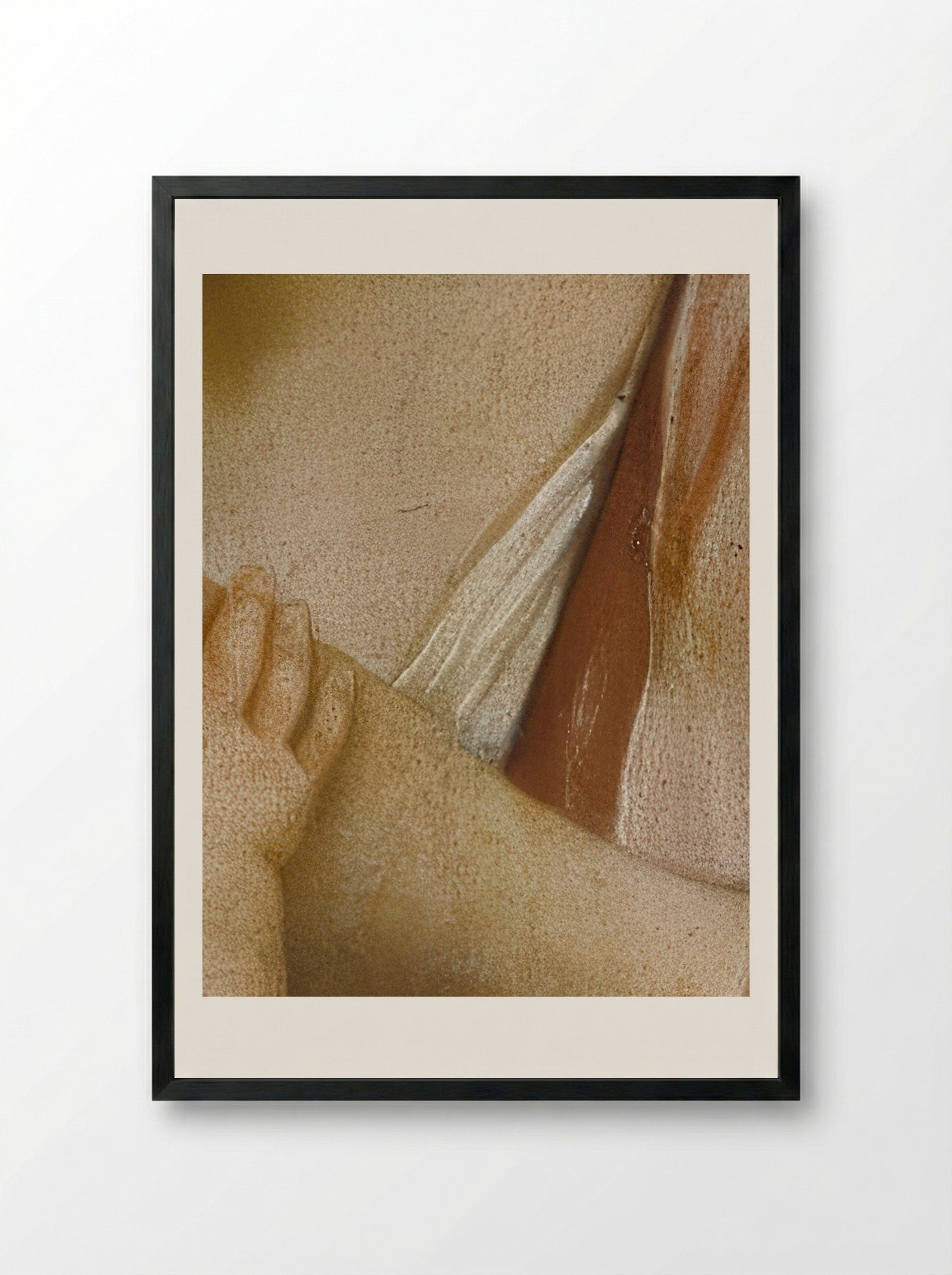 Virgin and Child - Elisabetta Sirani - Framed Print Black