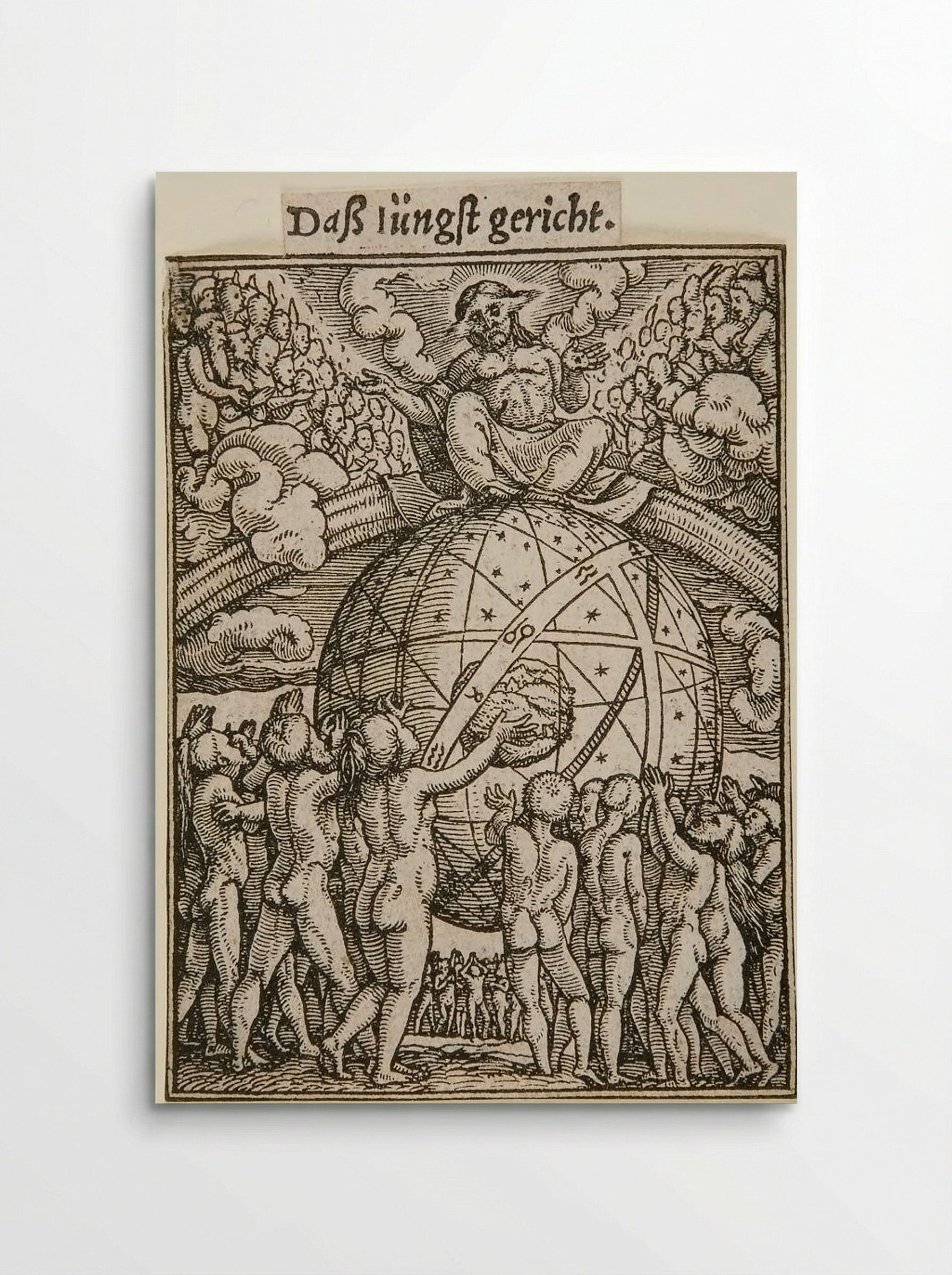 The Last Judgment - Hans Holbein the Younger - Poster