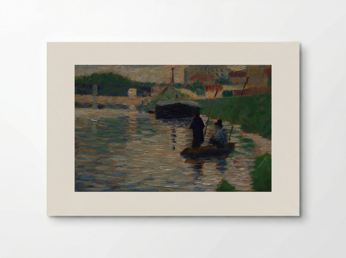View of the Seine - Georges Seurat - Poster