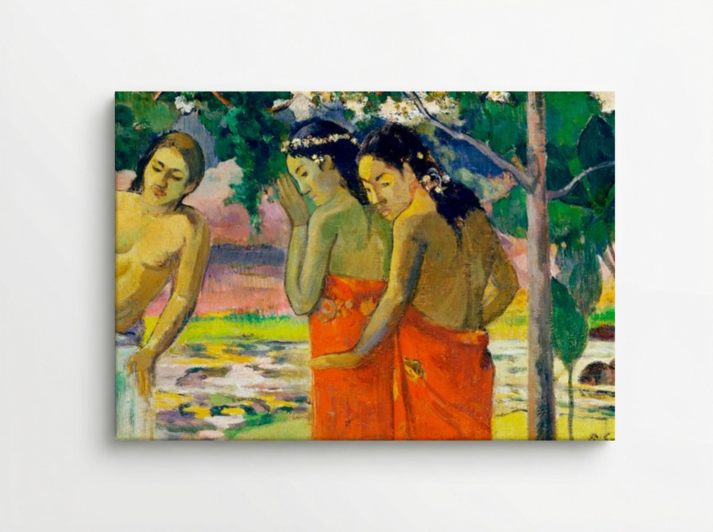 Three Tahitian Women - Paul Gauguin - Canvas