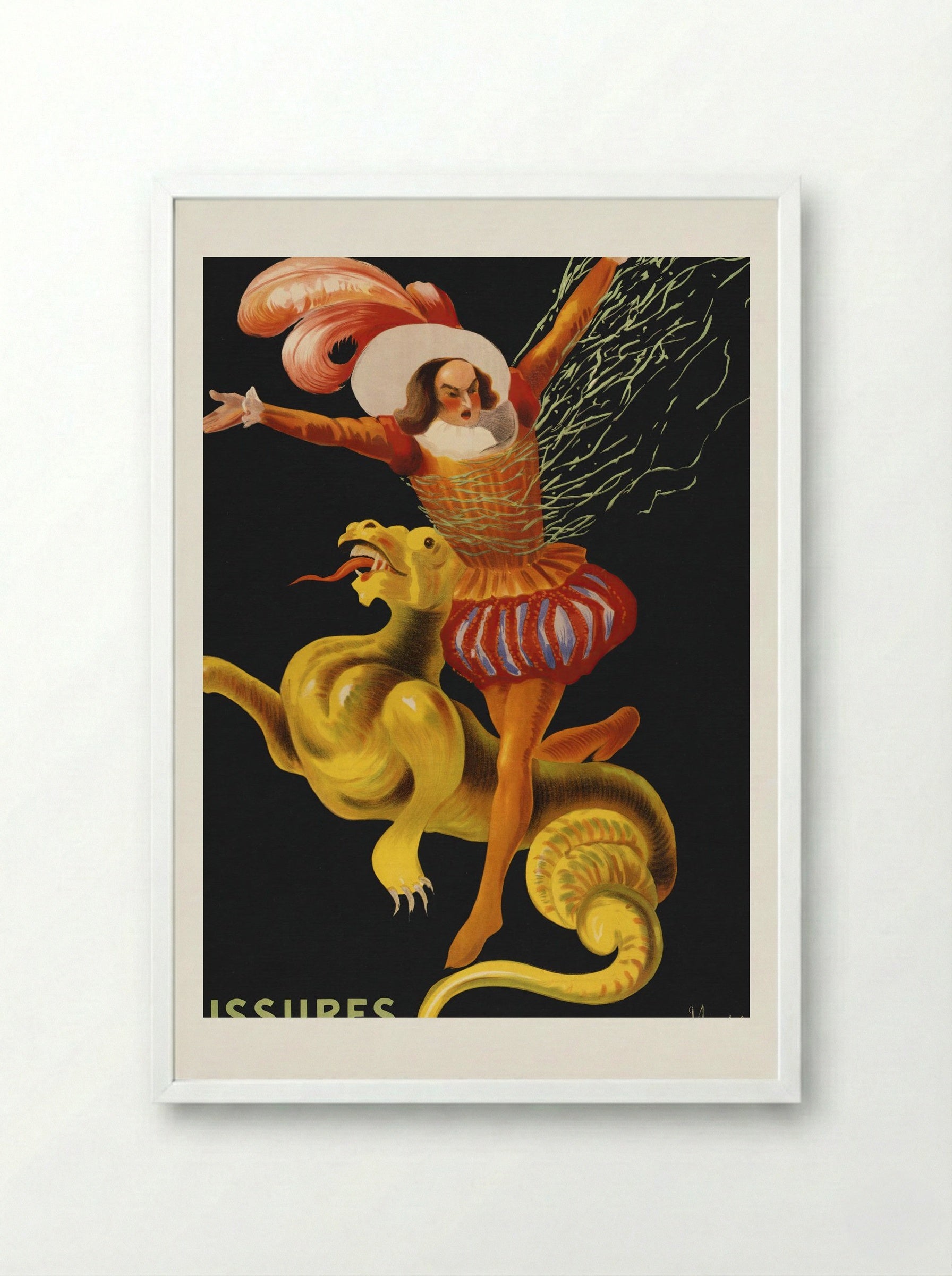 Chaussures Perrouin Frères, Nantes - Leonetto Cappiello - Framed Print White