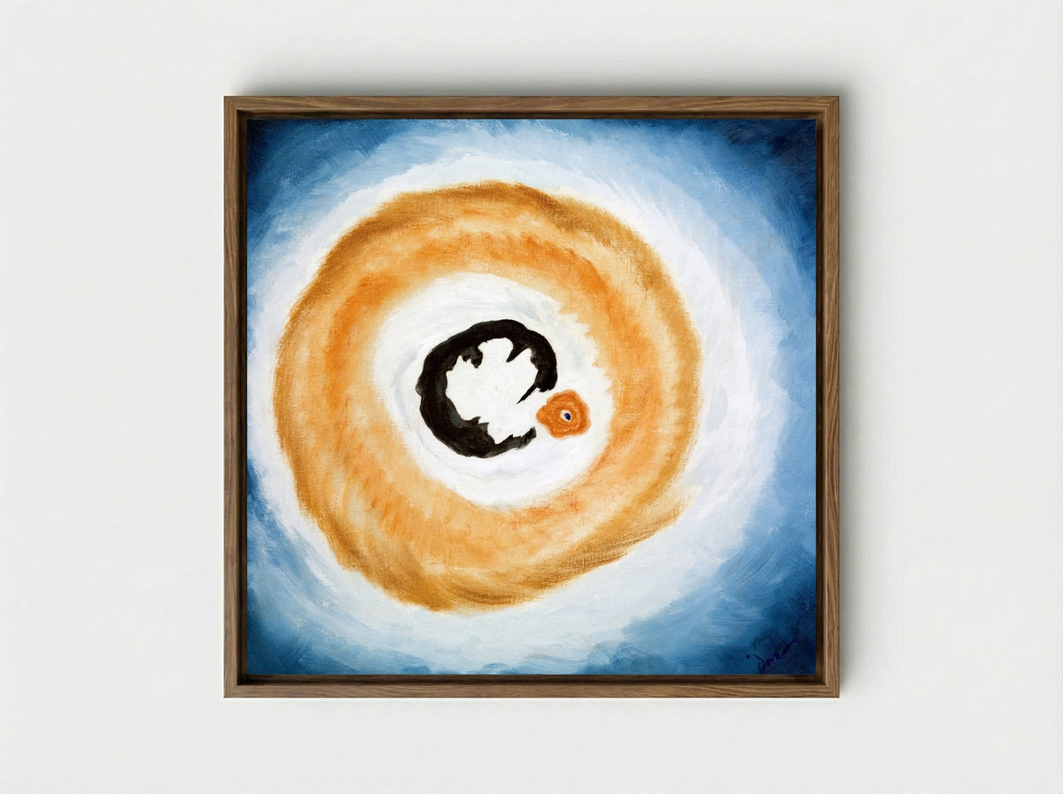 Dawn II - Arthur Dove - Framed Canvas Wood