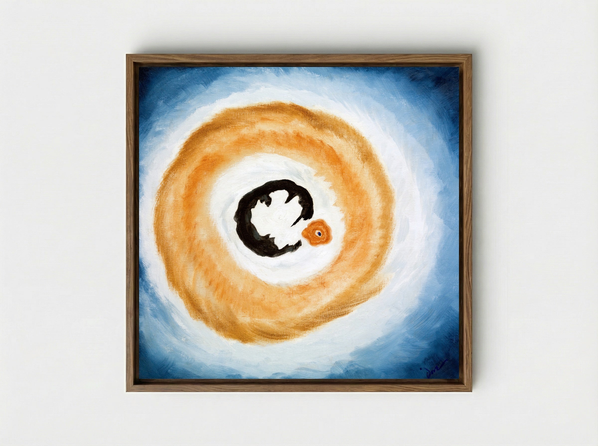 Dawn II - Arthur Dove - Framed Canvas Wood
