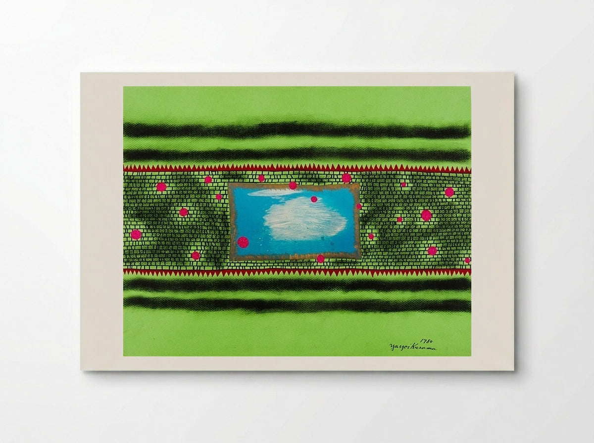 Traveling Water - Yayoi Kusama - Poster
