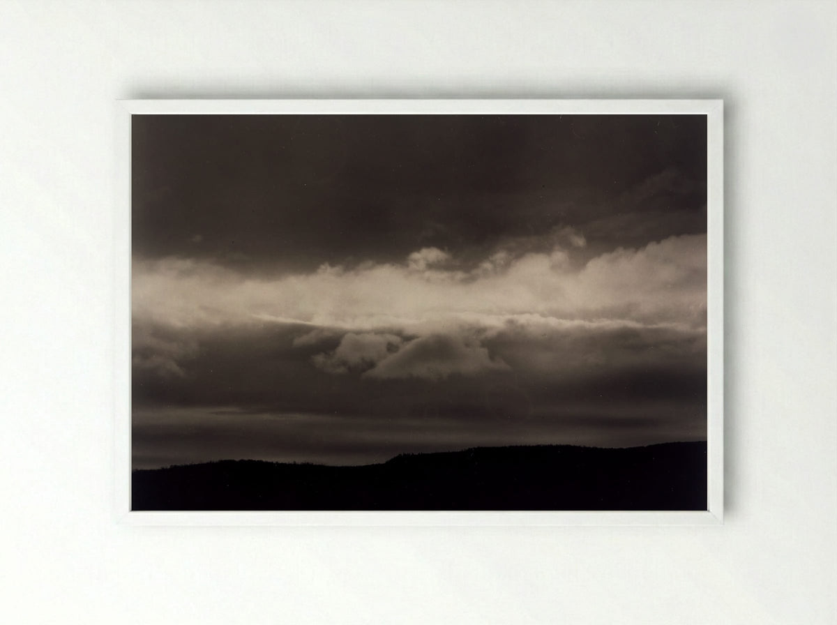 Lake George - Alfred Stieglitz - Framed Print White