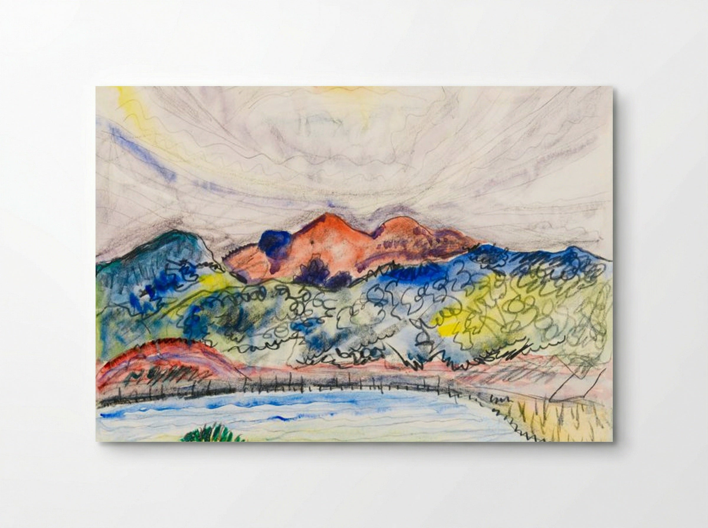 Early Landscape - Charles Demuth - Poster