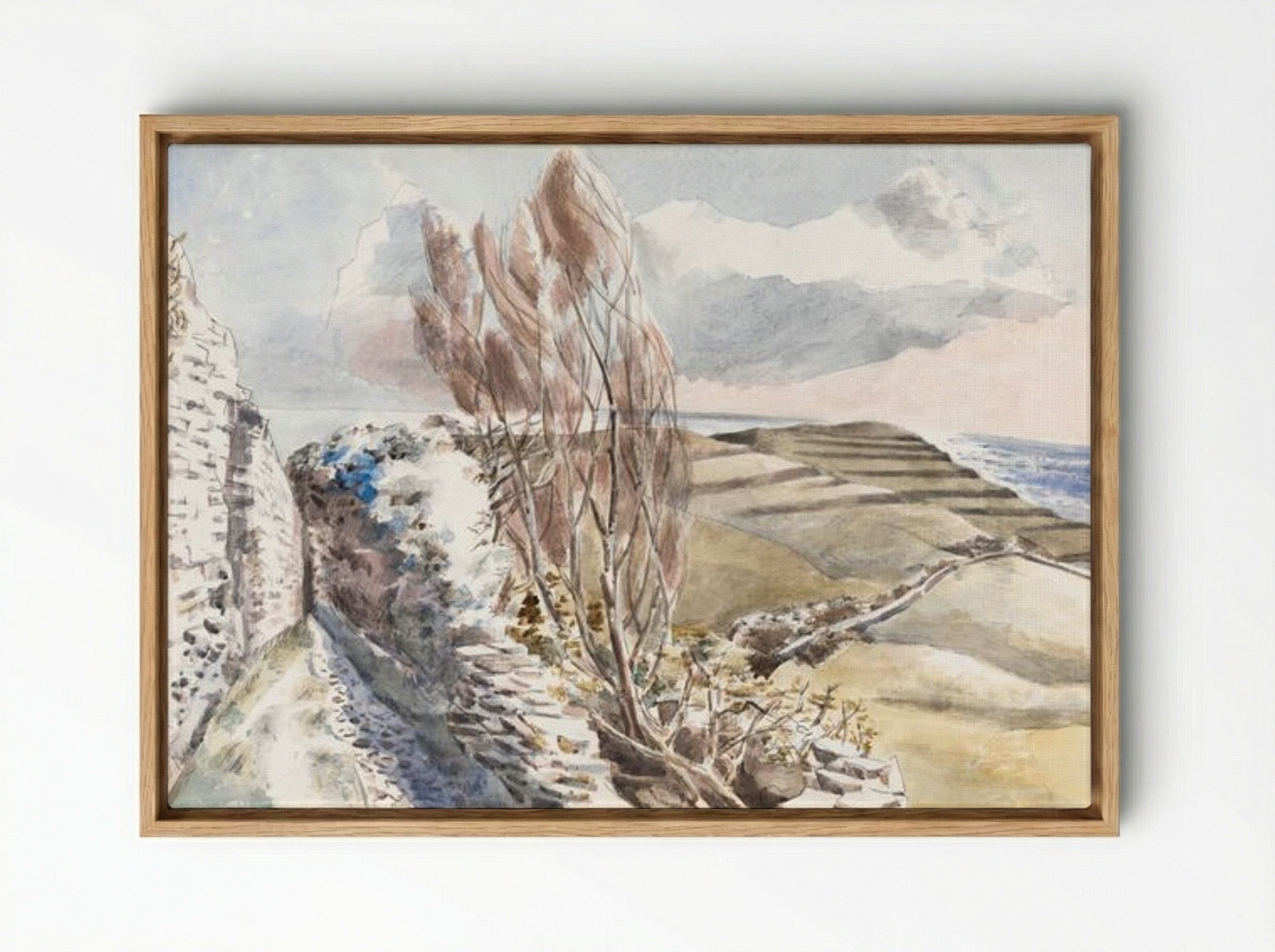 Worth Matravers, Dorset - Paul Nash - Framed Canvas Wood