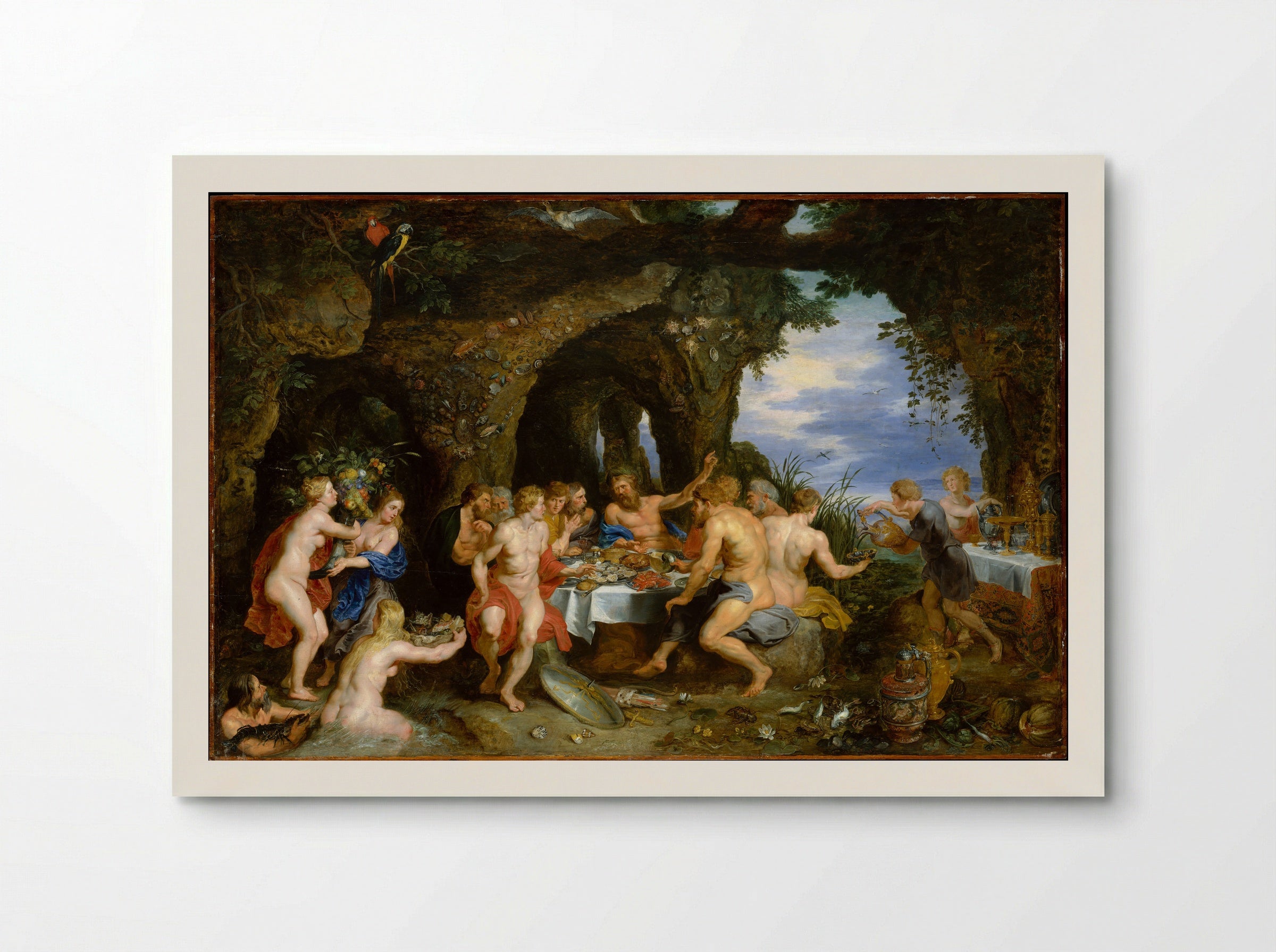The Feast of Acheloüs - Peter Paul Rubens - Poster