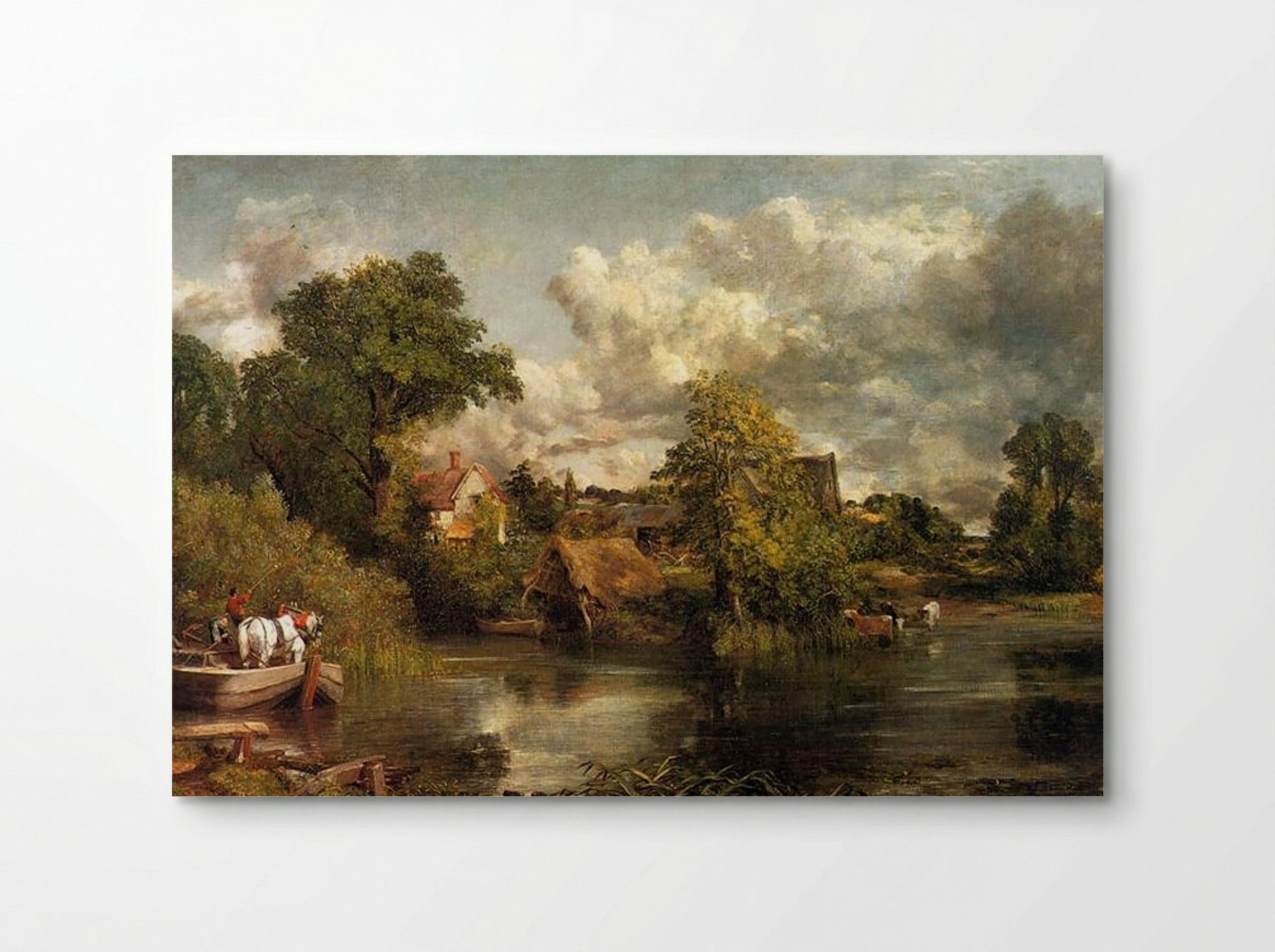 The White Horse - John Constable - Poster