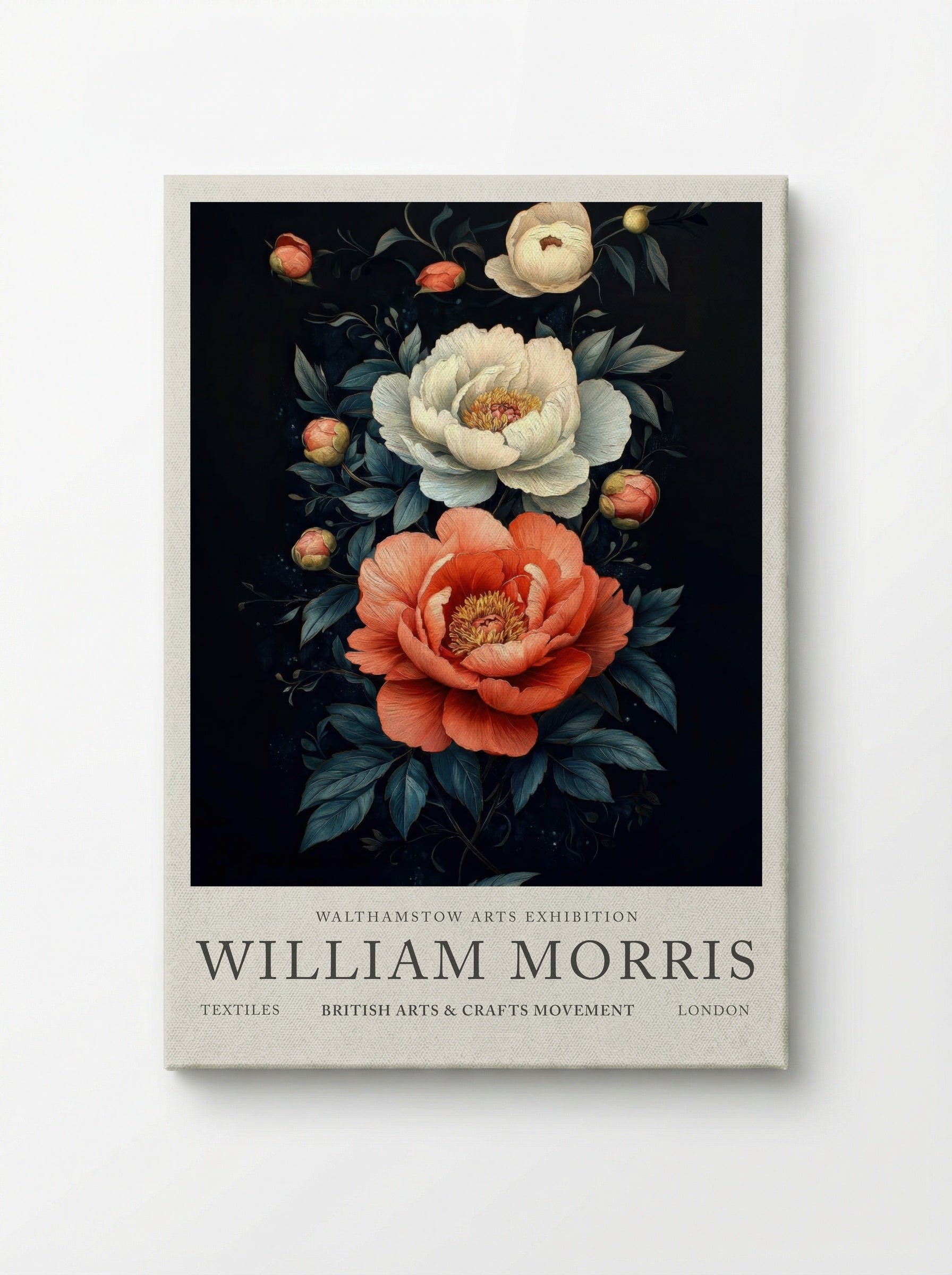 Peony Reverie - William Morris - Canvas