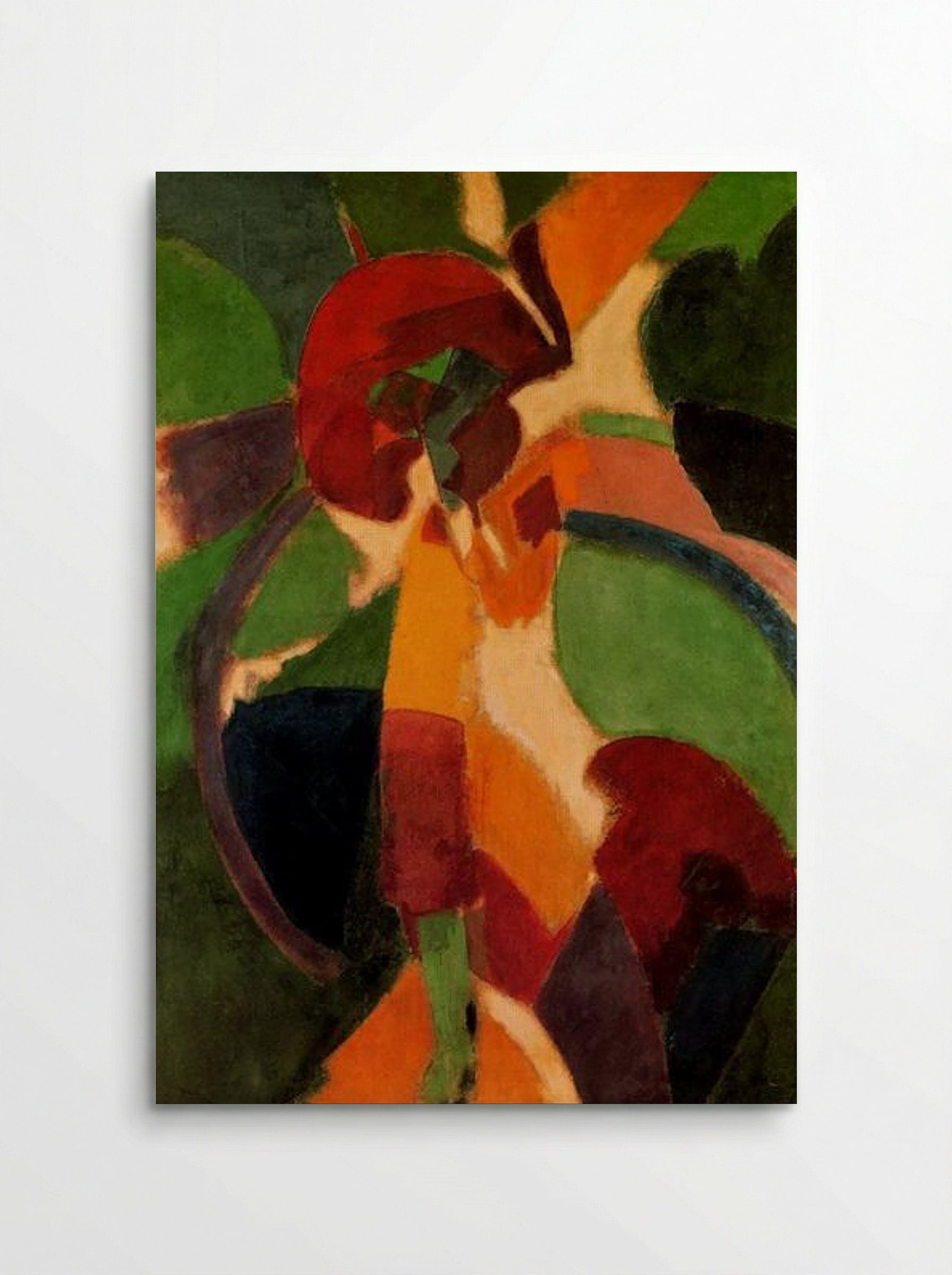 Woman with Umbrella, The Parisian - Robert Delaunay - Poster