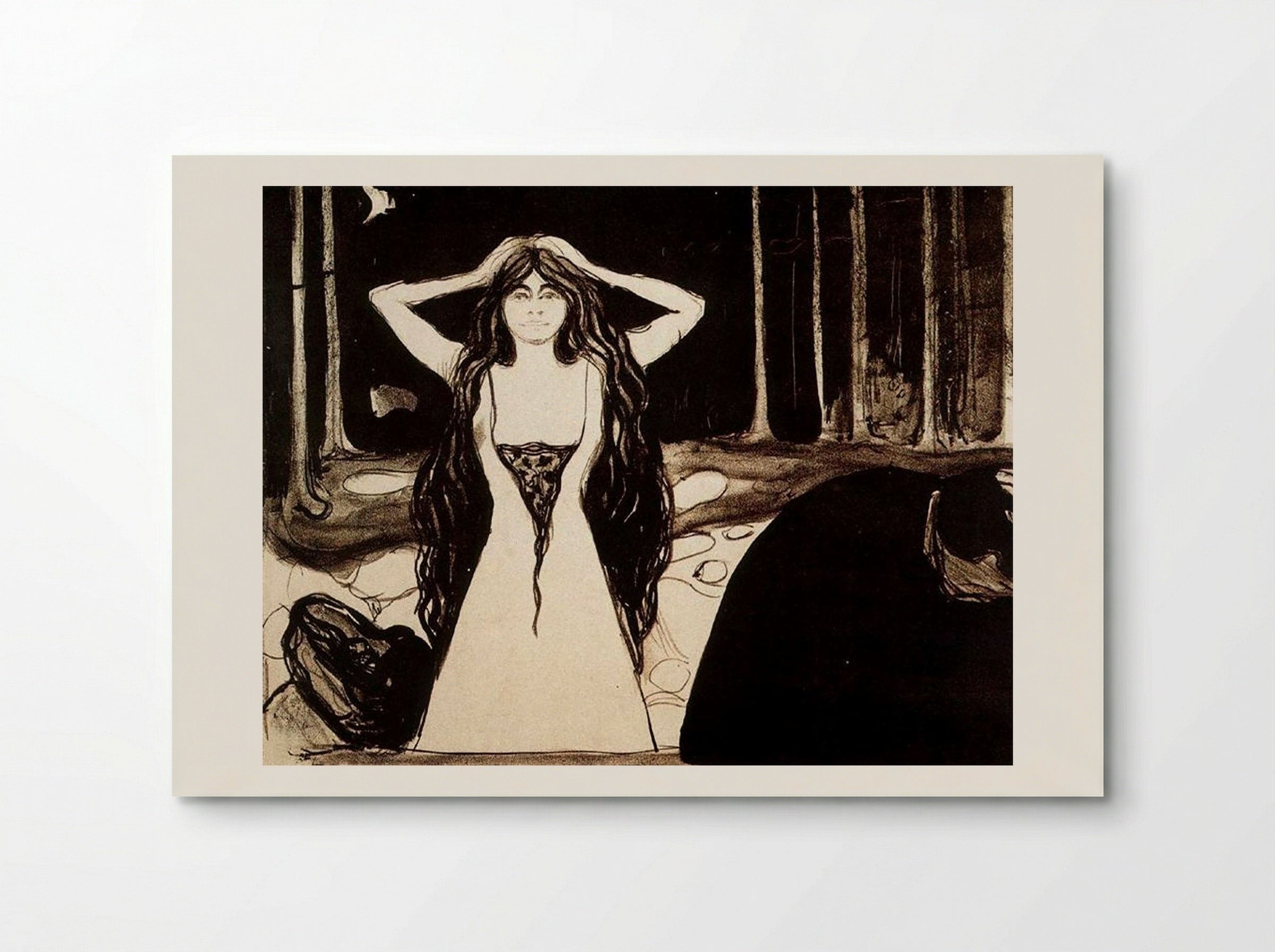 Ashes I - Edvard Munch - Poster