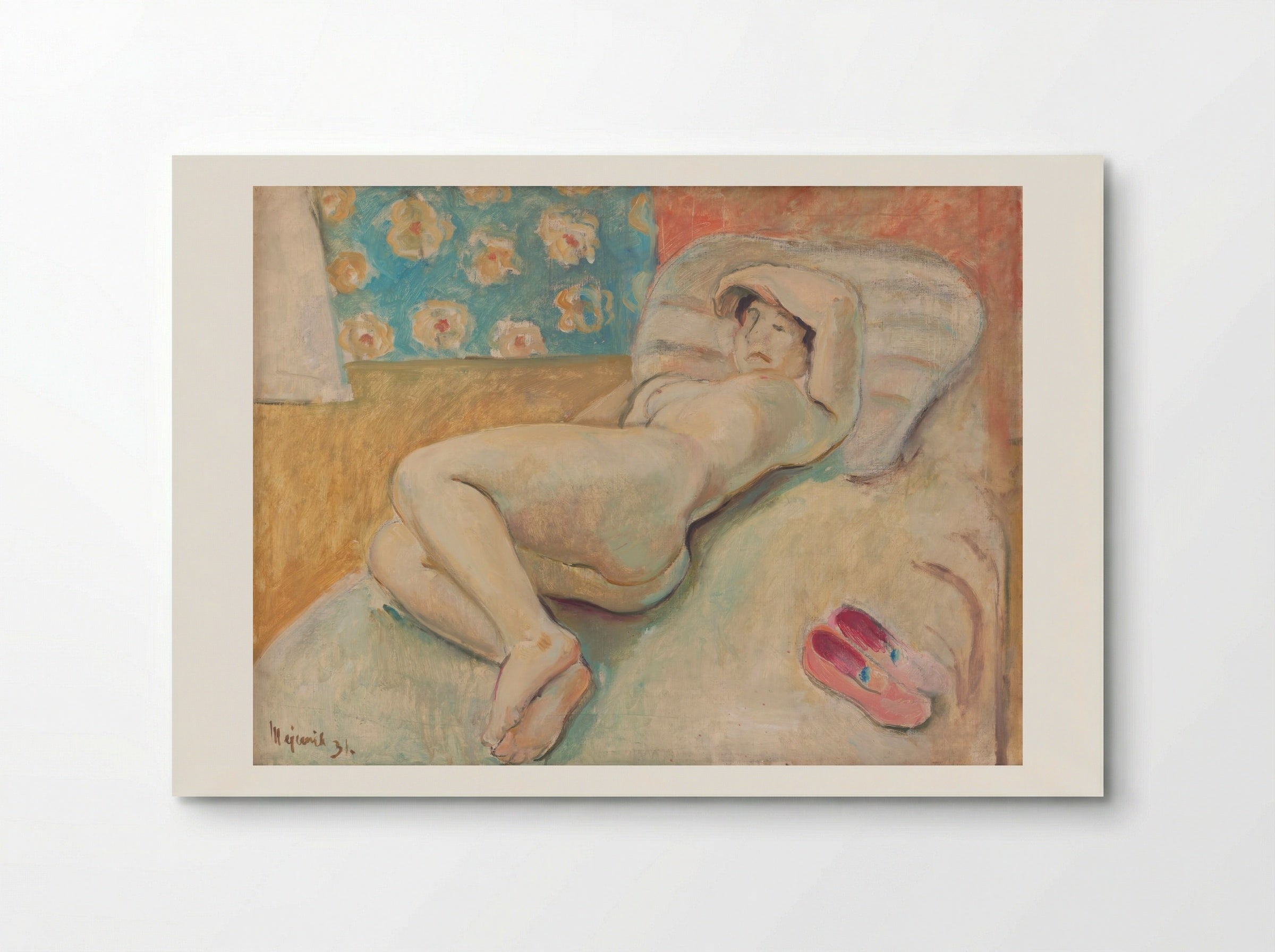 Resting Woman - Cyprián Majerník - Poster