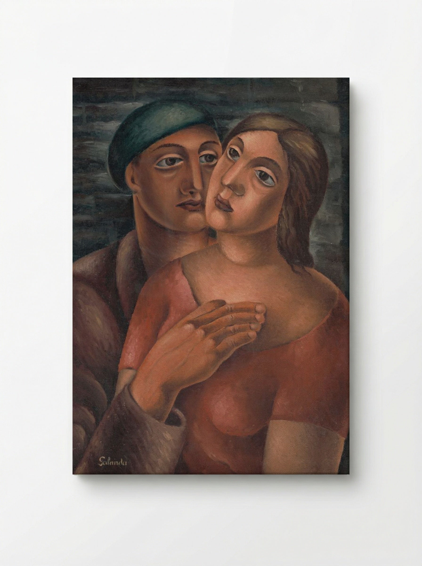 Lovers - Mikuláš Galanda - Canvas