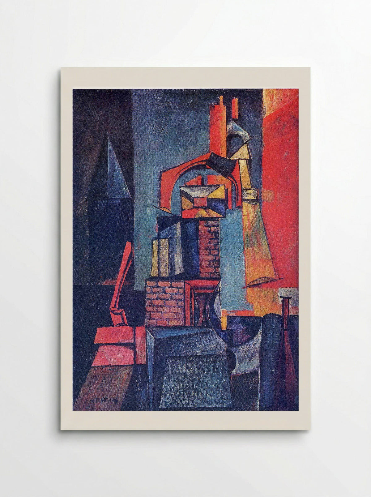 Towers - Max Ernst - Poster