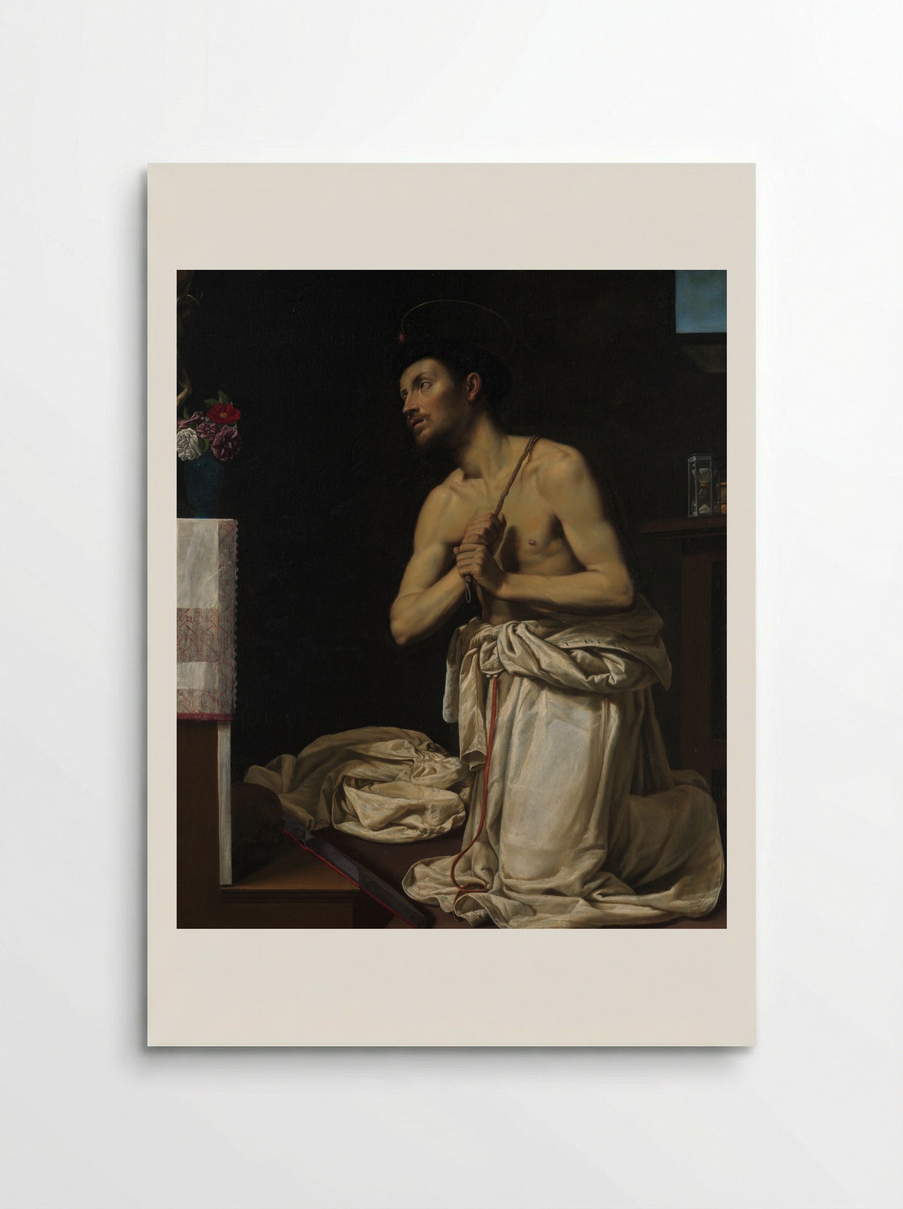 Saint Dominic in Penitence - Filippo Tarchiani - Poster