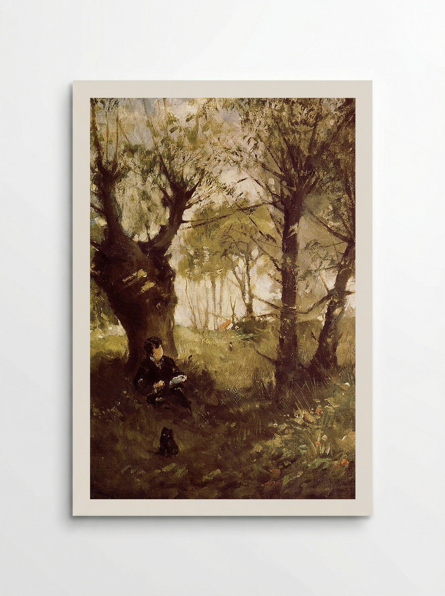 The Old Track to Auvers - Paul Cézanne - Poster