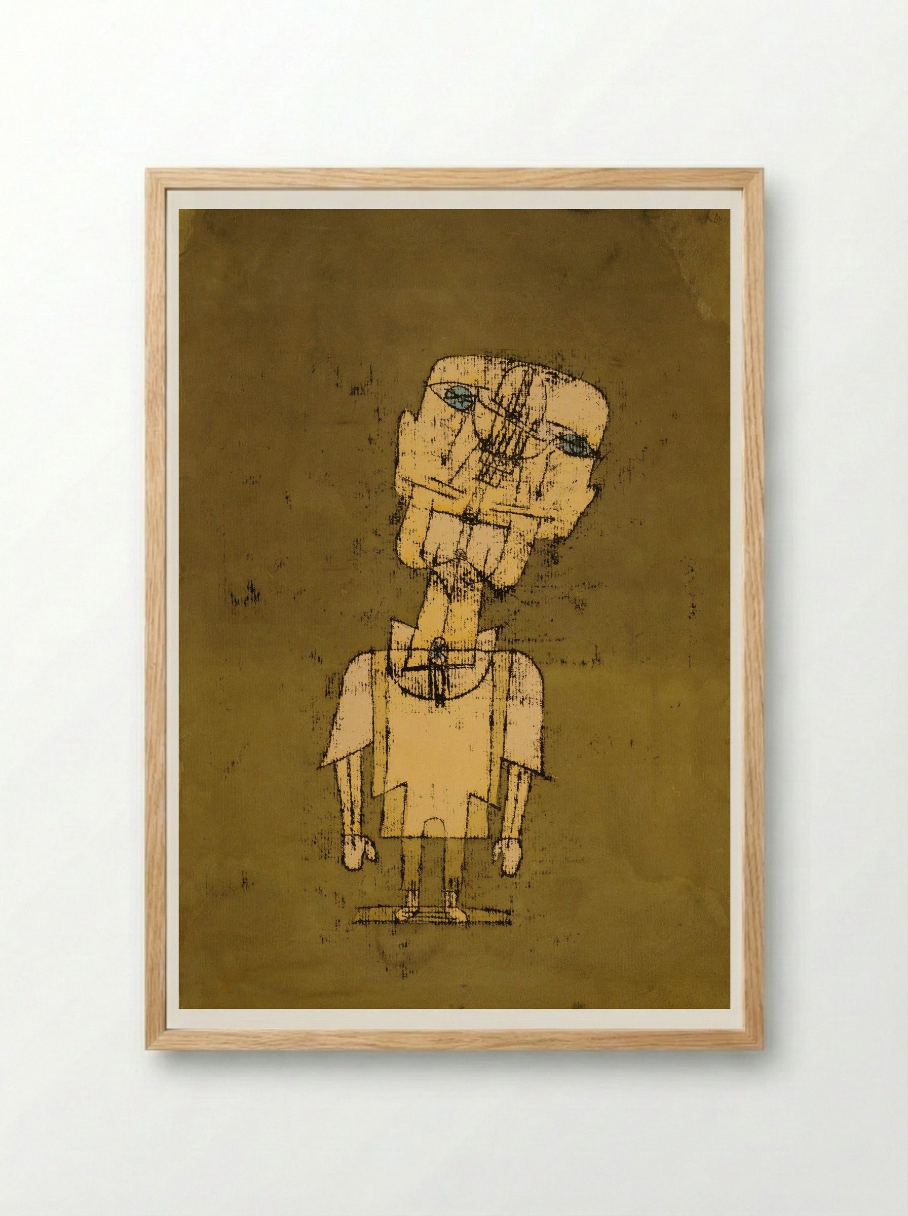 Ghost of a Genius - Paul Klee - Framed Print Wood