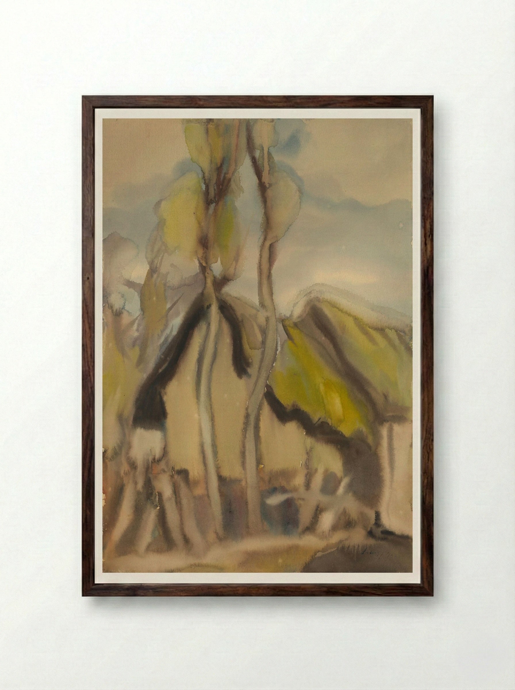 Cottage - Zolo Palugyay - Framed Print Dark Wood