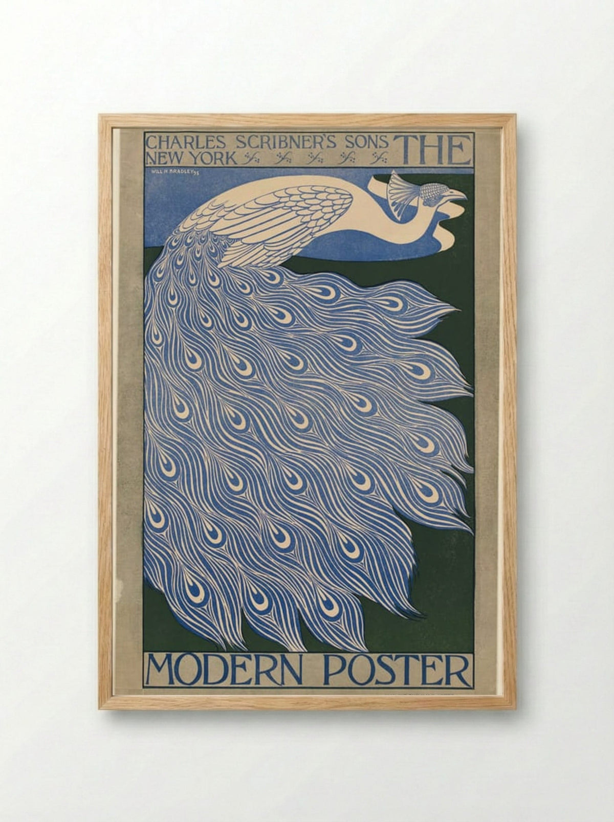 The Modern Poster - Will H. Bradley - Framed Print Wood
