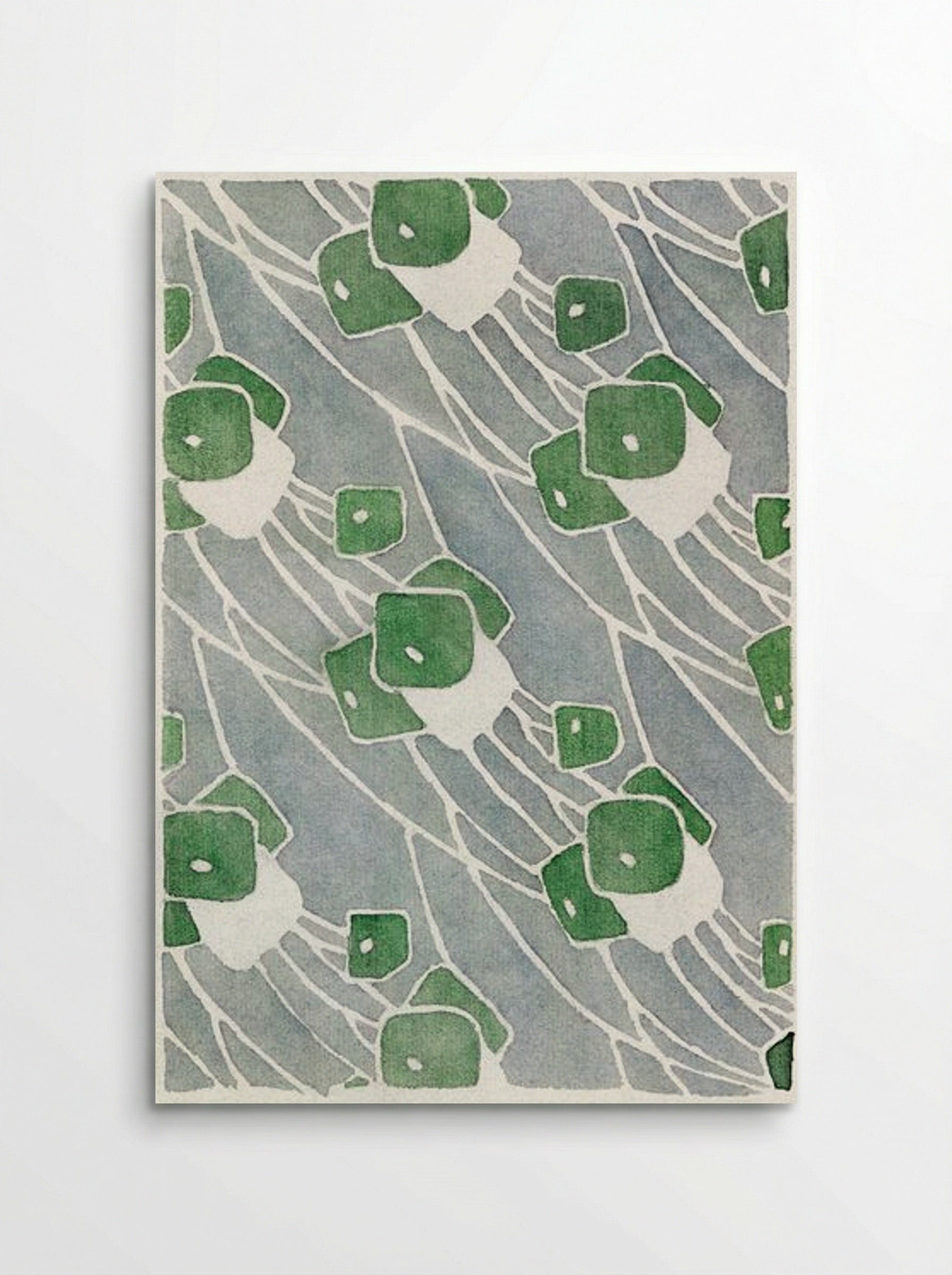 Green Geometric - Hannah Borger Overbeck - Poster