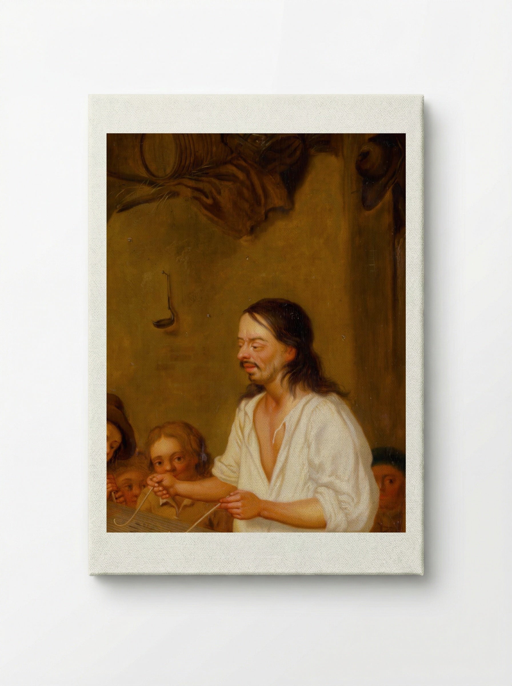 The Music Master - Jan Steen - Canvas