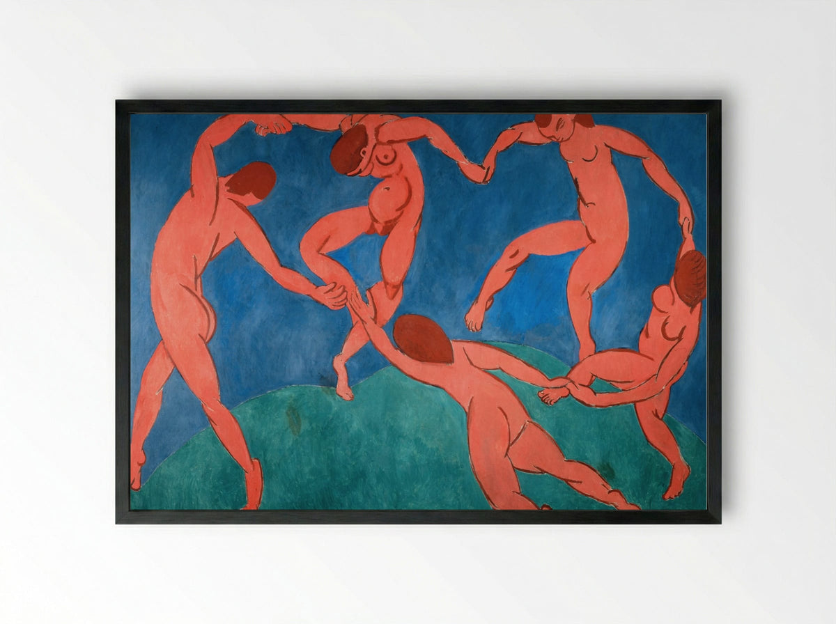 Abstract Composition No. 16 - Henri Matisse - Framed Print Black